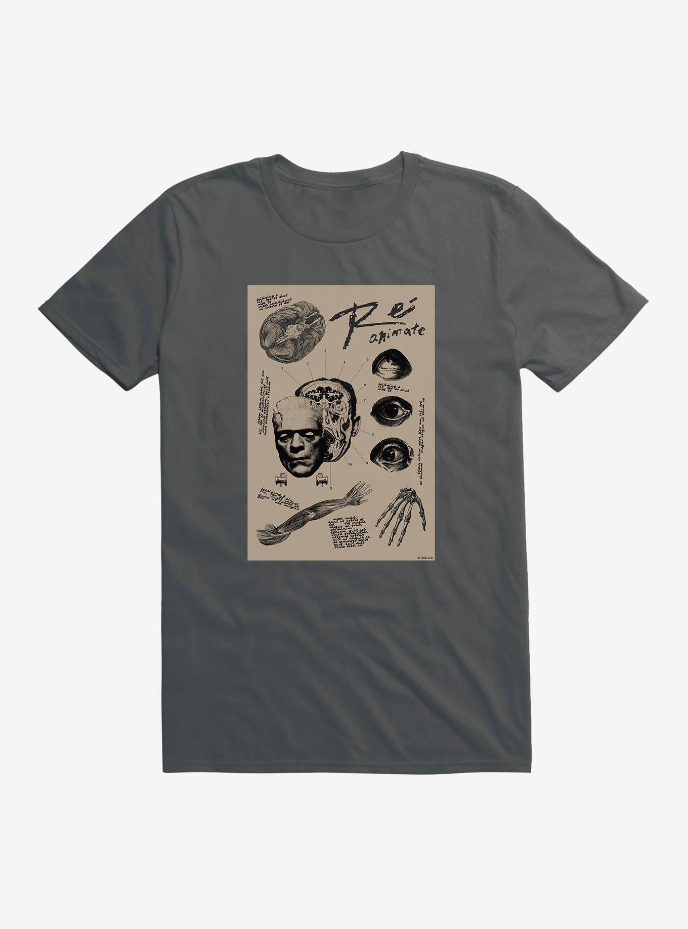 Universal Monsters Frankenstein Anatomy T-Shirt, , hi-res