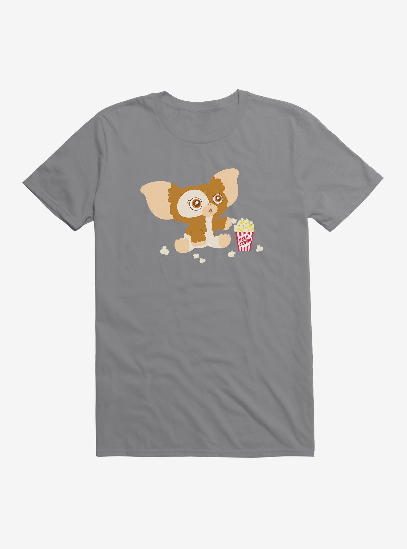 Gremlins Suprised Gizmo Eating Popcorn T-Shirt, , hi-res