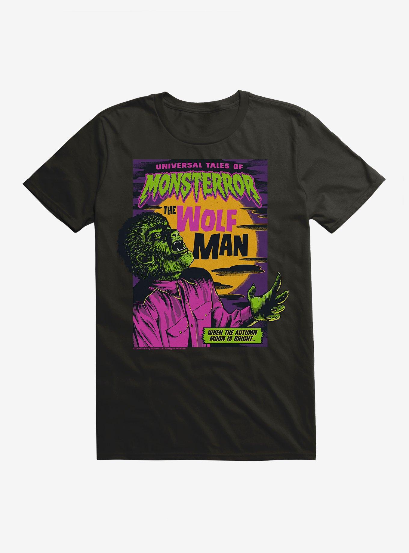 The Wolf Man Monsterror T-Shirt, , hi-res