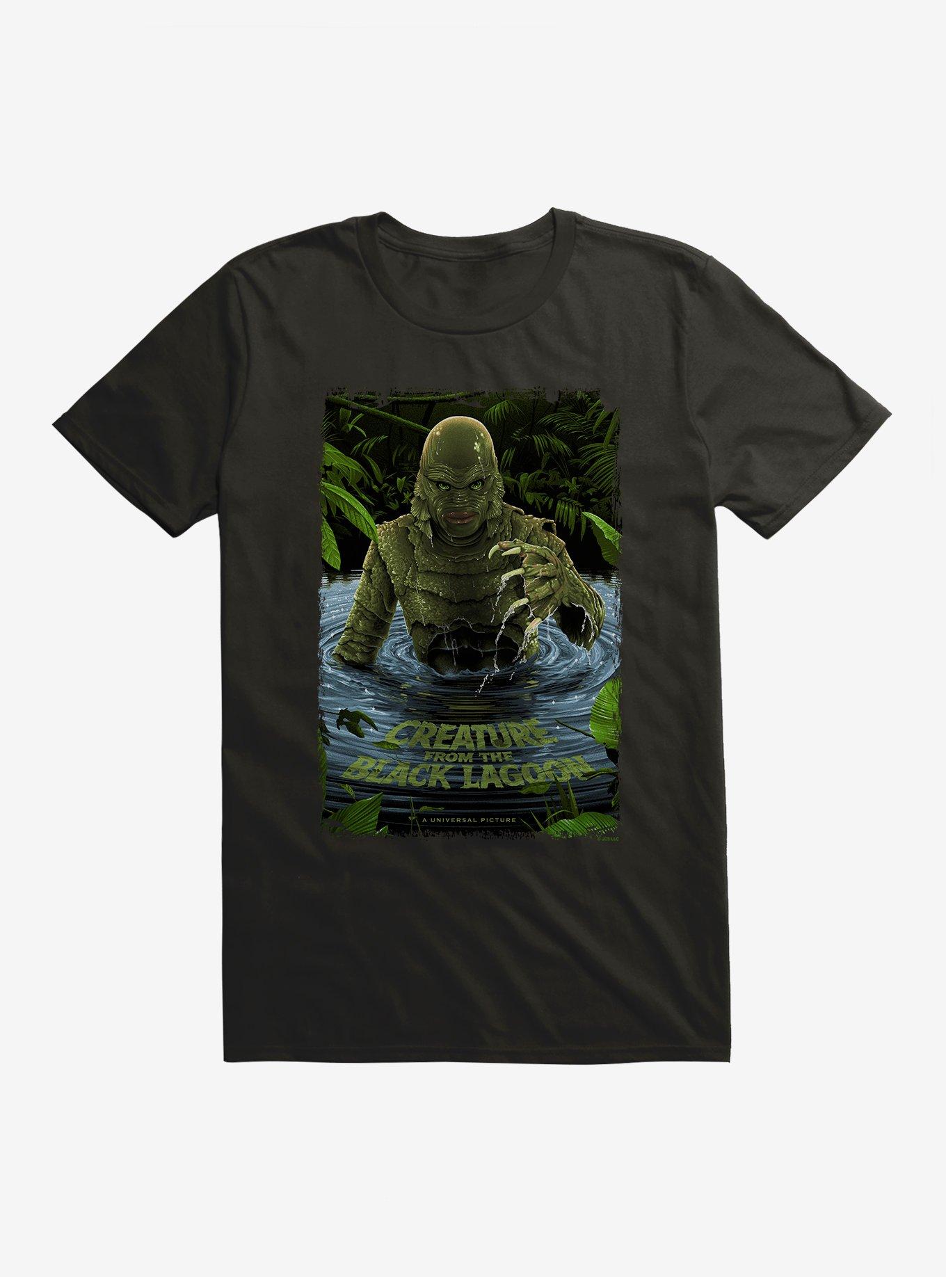 Creature From The Black Lagoon Original Horror Show Movie Poster T-Shirt, , hi-res