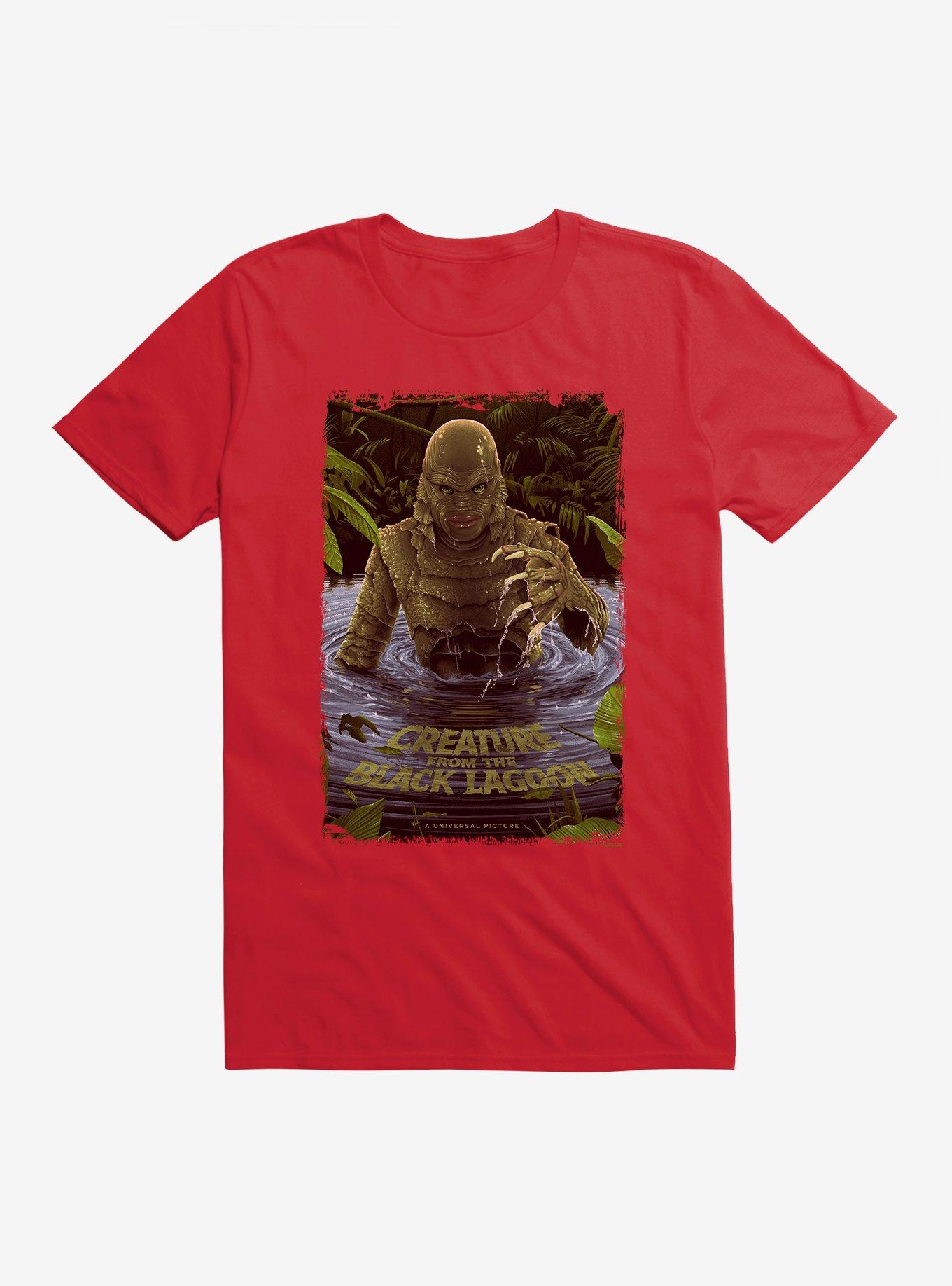 Creature From The Black Lagoon Original Horror Show Movie Poster T-Shirt, , hi-res