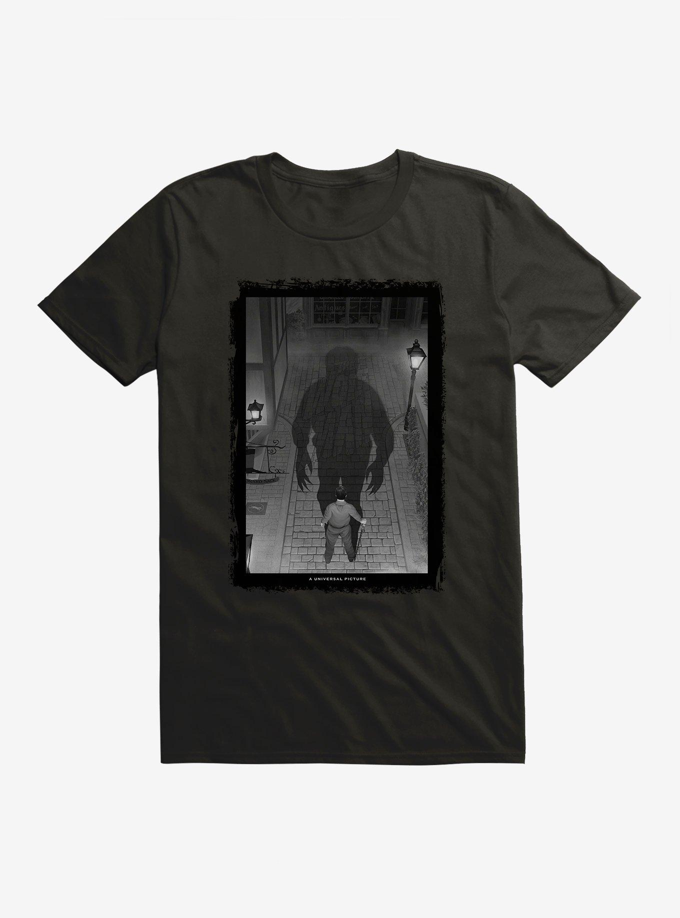 The Wolf Man Black And White Inner Wolf T-Shirt, , hi-res