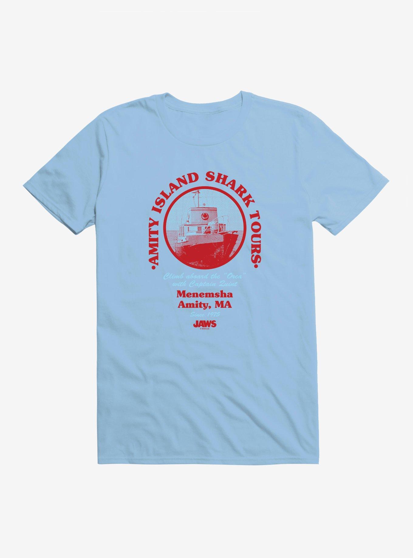 Jaws Amity Island Shark Tours T-Shirt, , hi-res