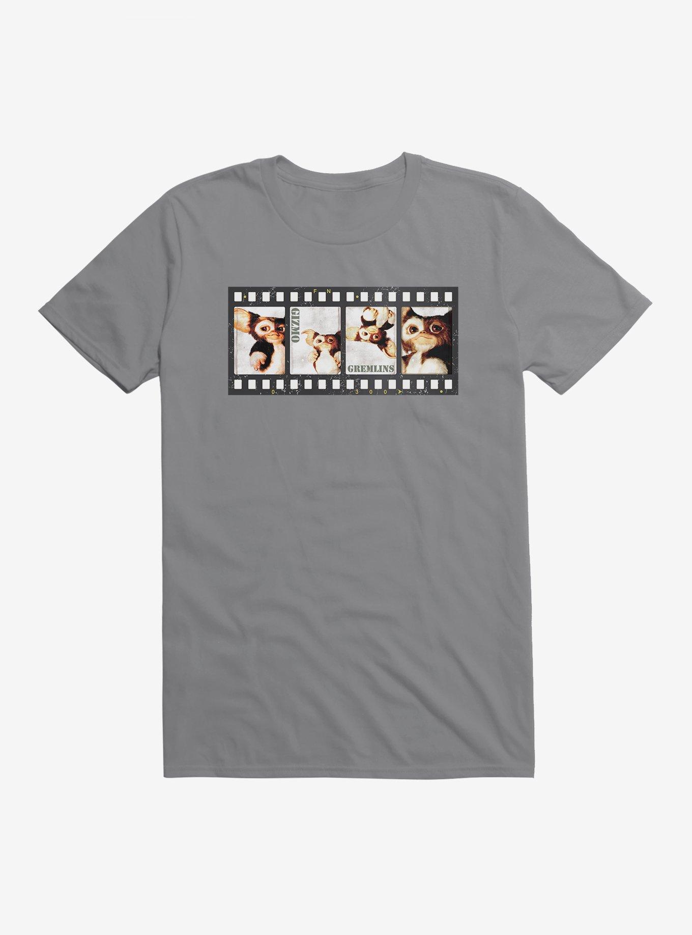 Gremlins Gizmo Film Strip T-Shirt, STORM GREY, hi-res