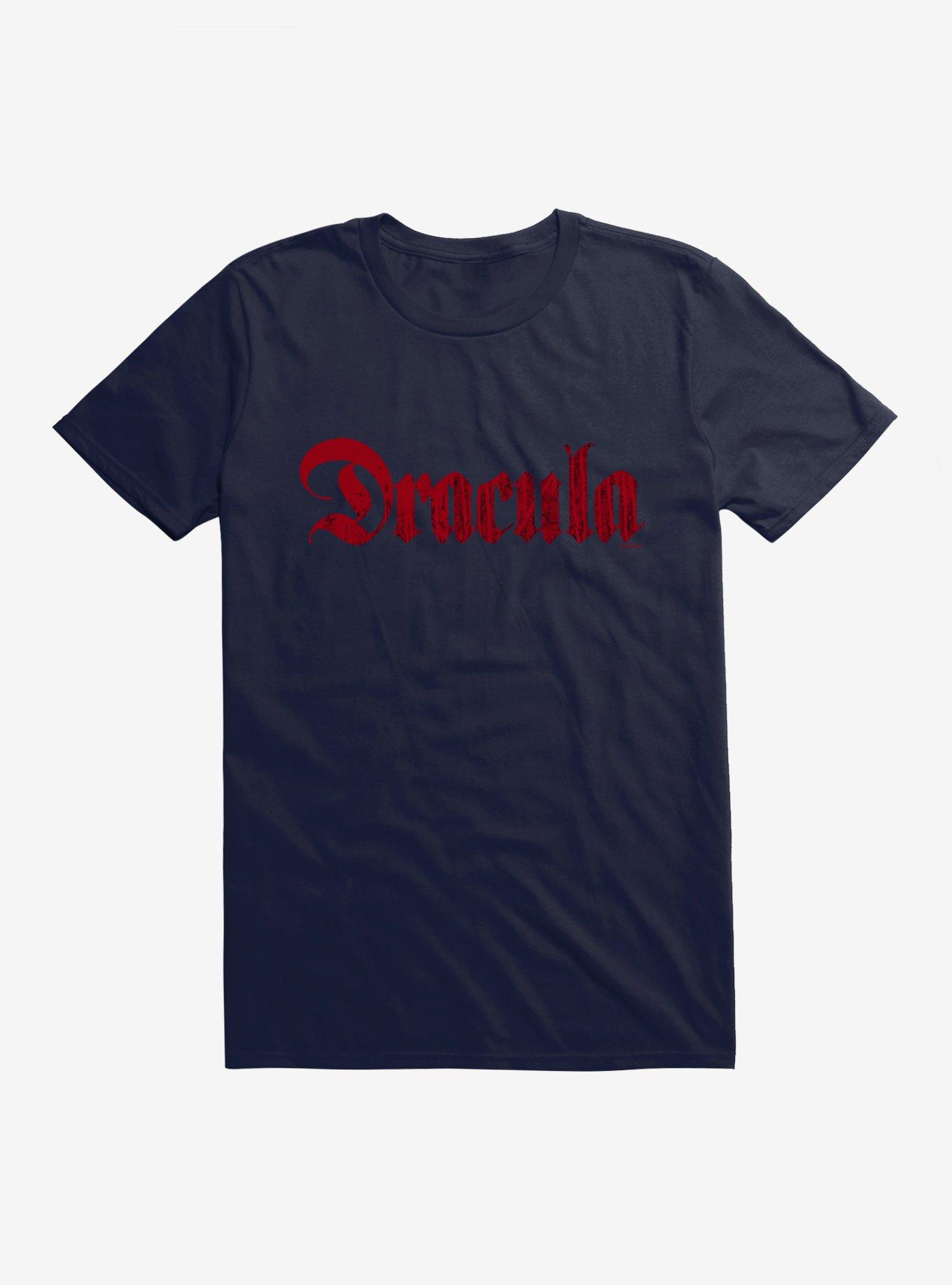 Universal Monsters Dracula Logo Script T-Shirt, , hi-res