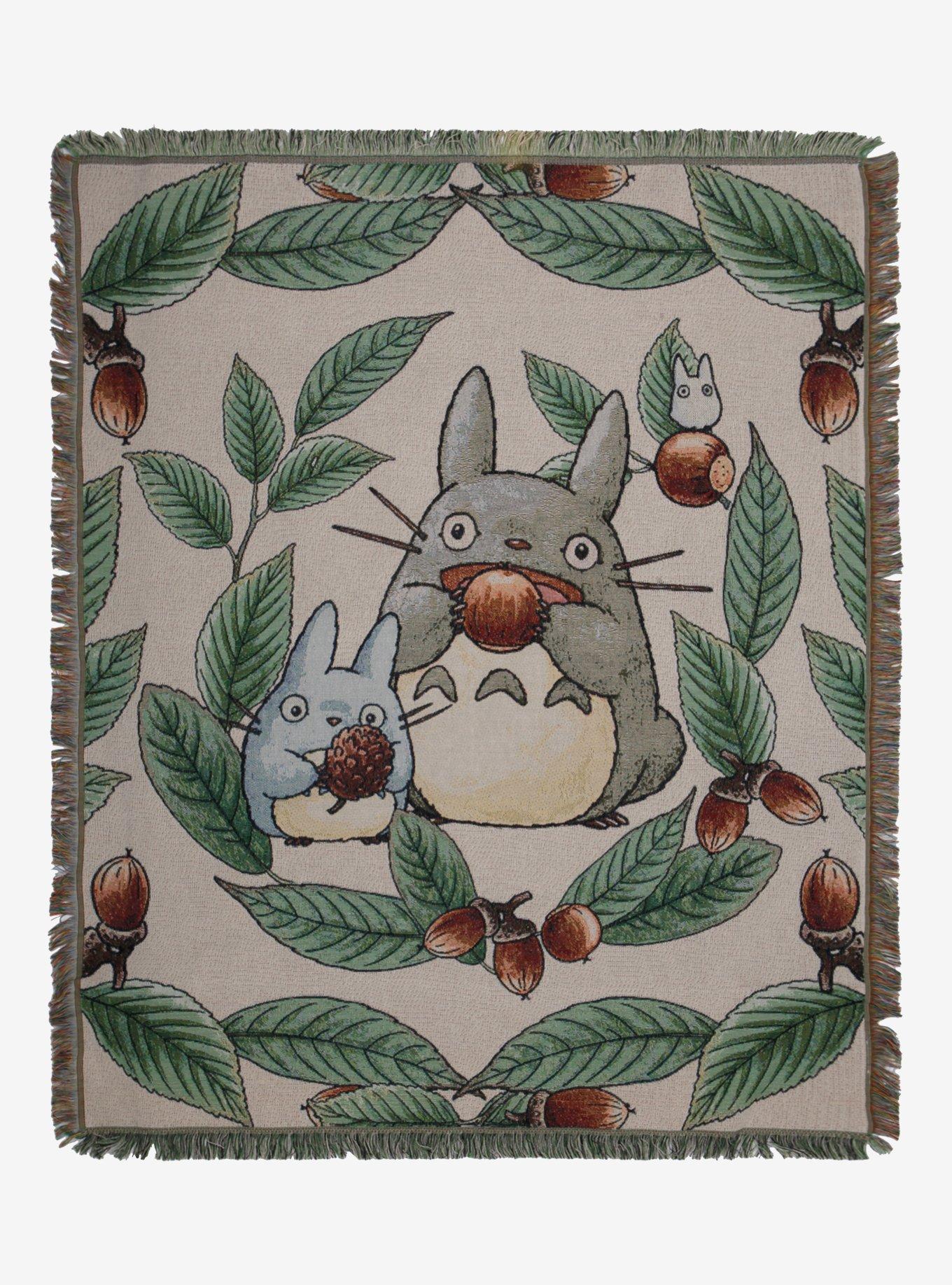 Studio Ghibli® My Neighbor Totoro Acorns Tapestry Throw Blanket, , hi-res