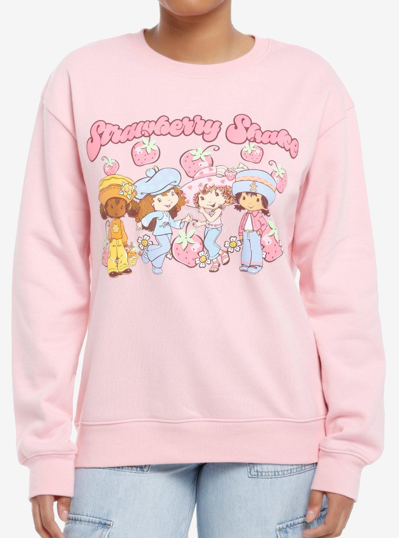 Strawberry Shortcake Strawberry Shake Girls Sweatshirt, , hi-res