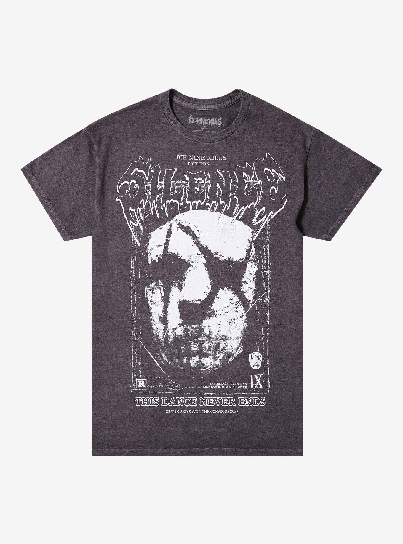 Ice Nine Kills Meat & Greet Washed T-Shirt, CHARCOAL, hi-res