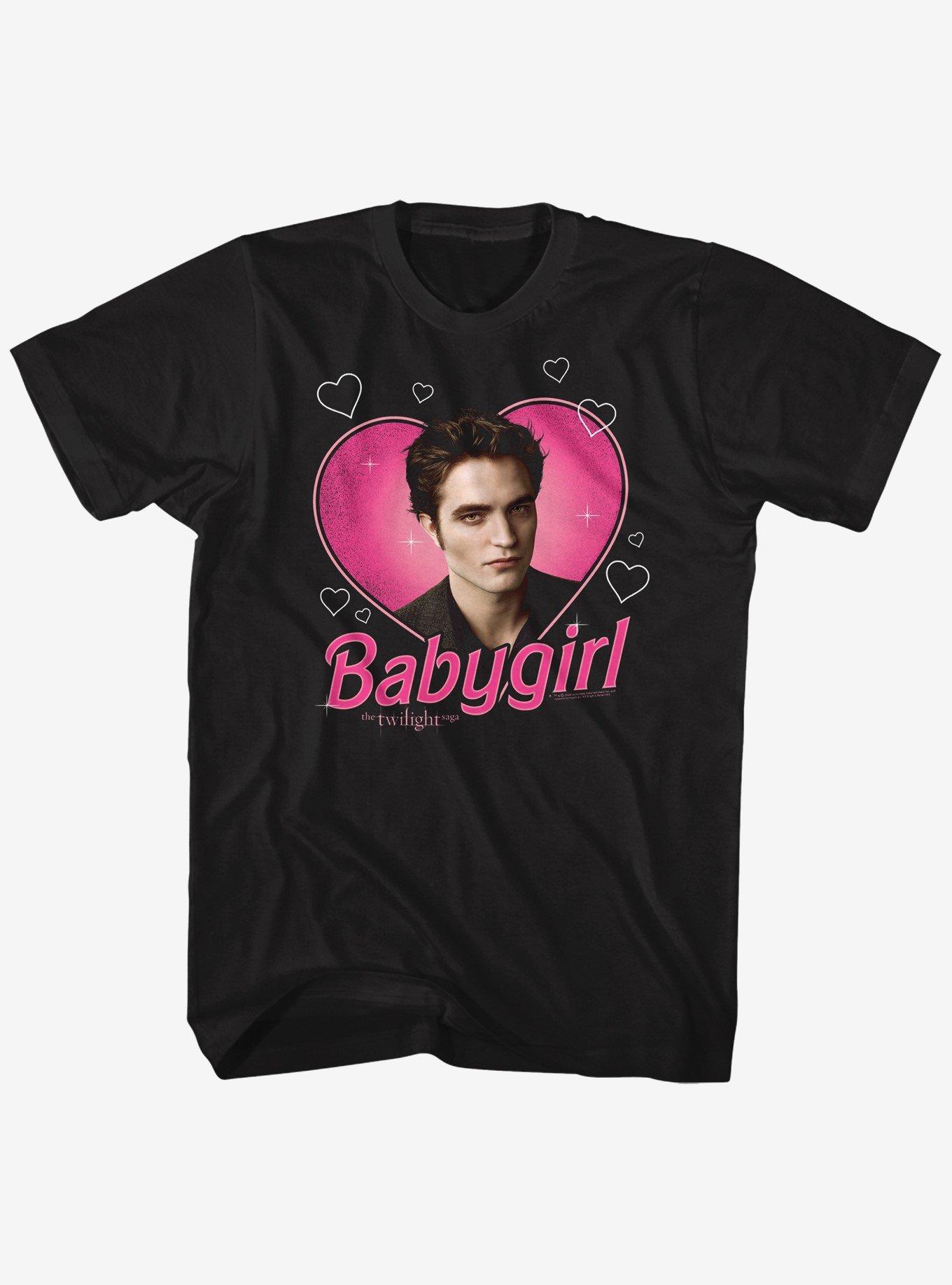 The Twilight Saga Edward Cullen Babygirl Boyfriend Fit Girls T-Shirt, , hi-res