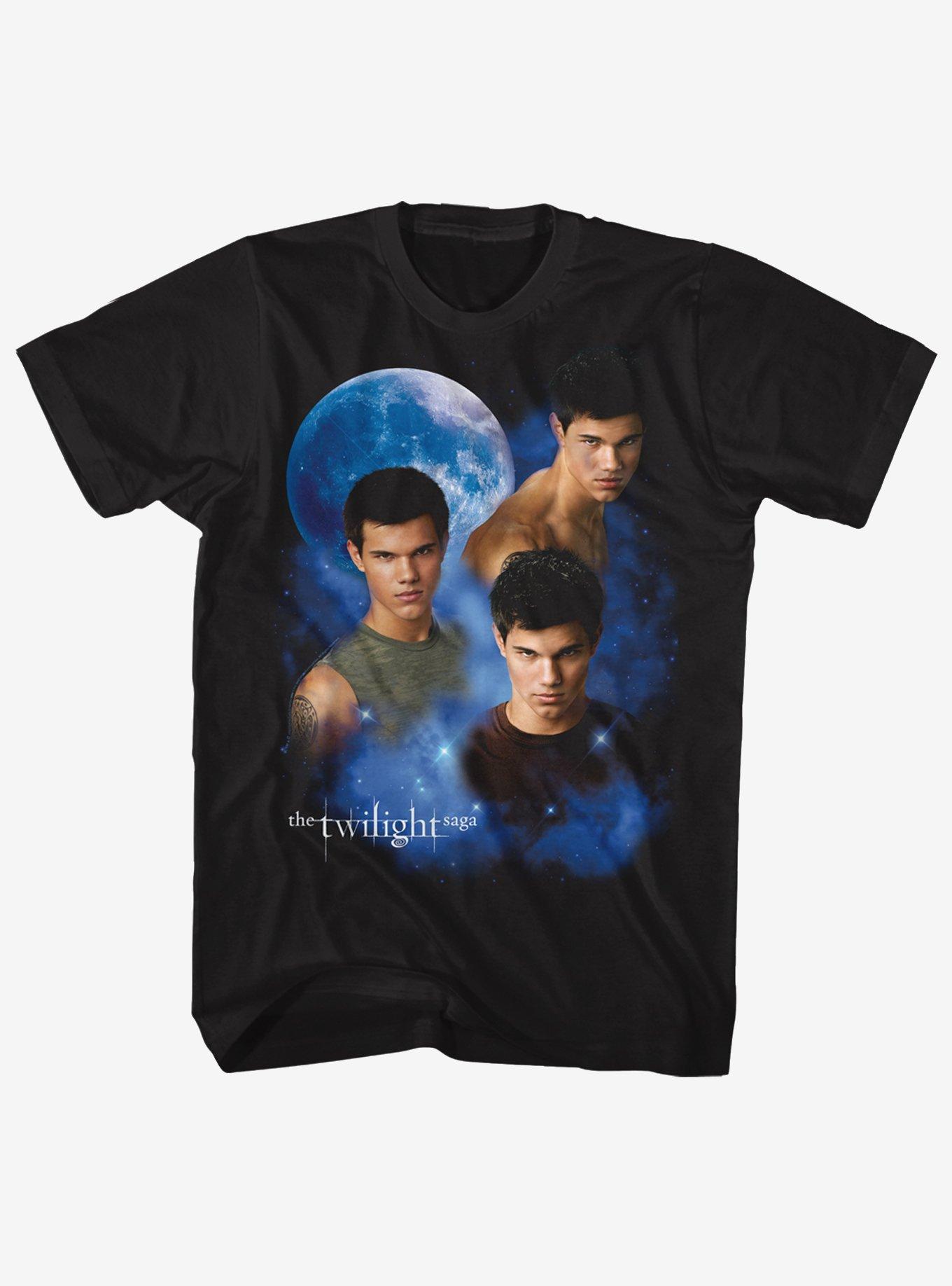 The Twilight Saga Jacob Trio Moon Boyfriend Fit Girls T-Shirt