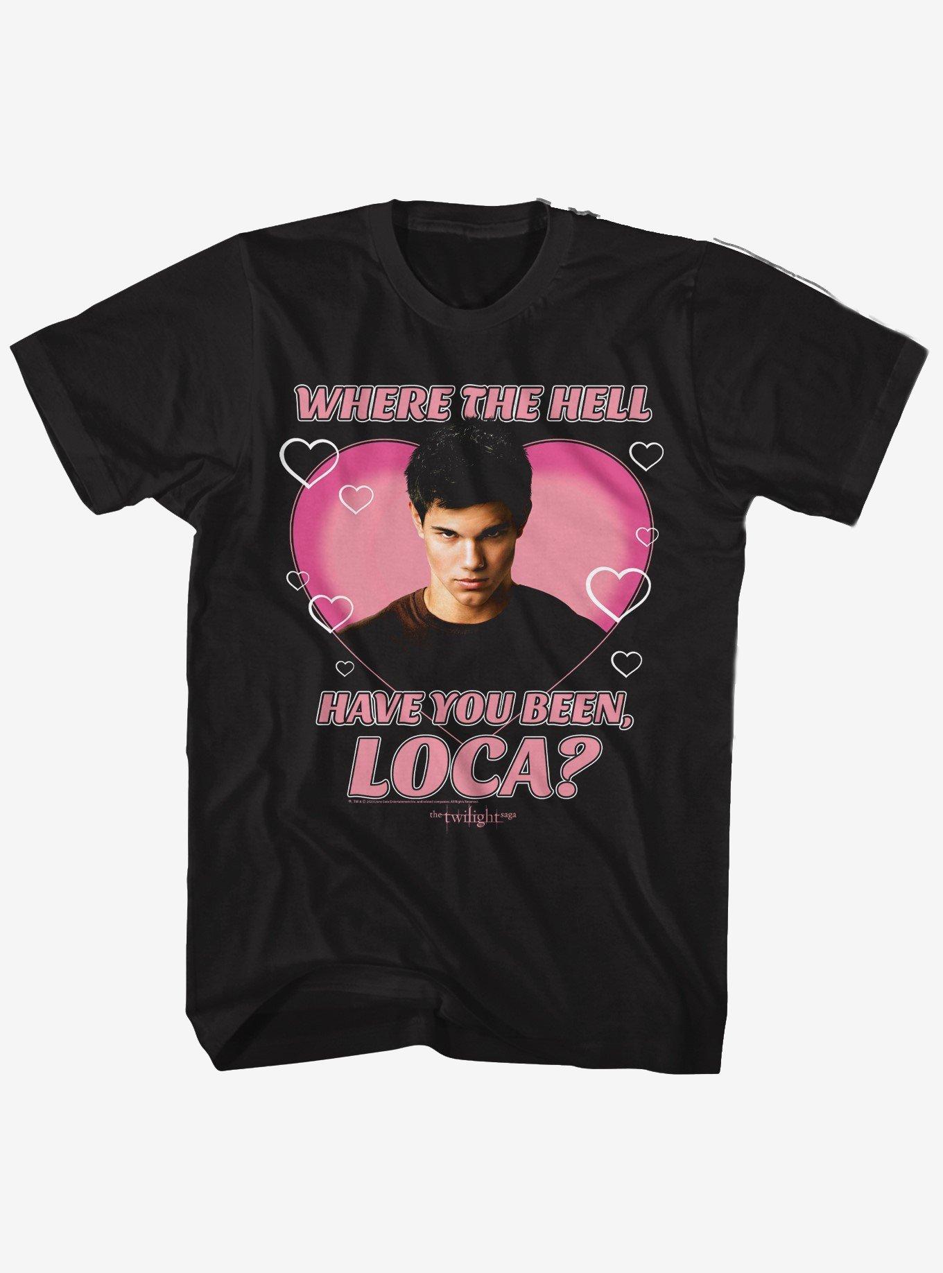 The Twilight Saga Jacob Loca Hearts Boyfriend Fit Girls T-Shirt, , hi-res