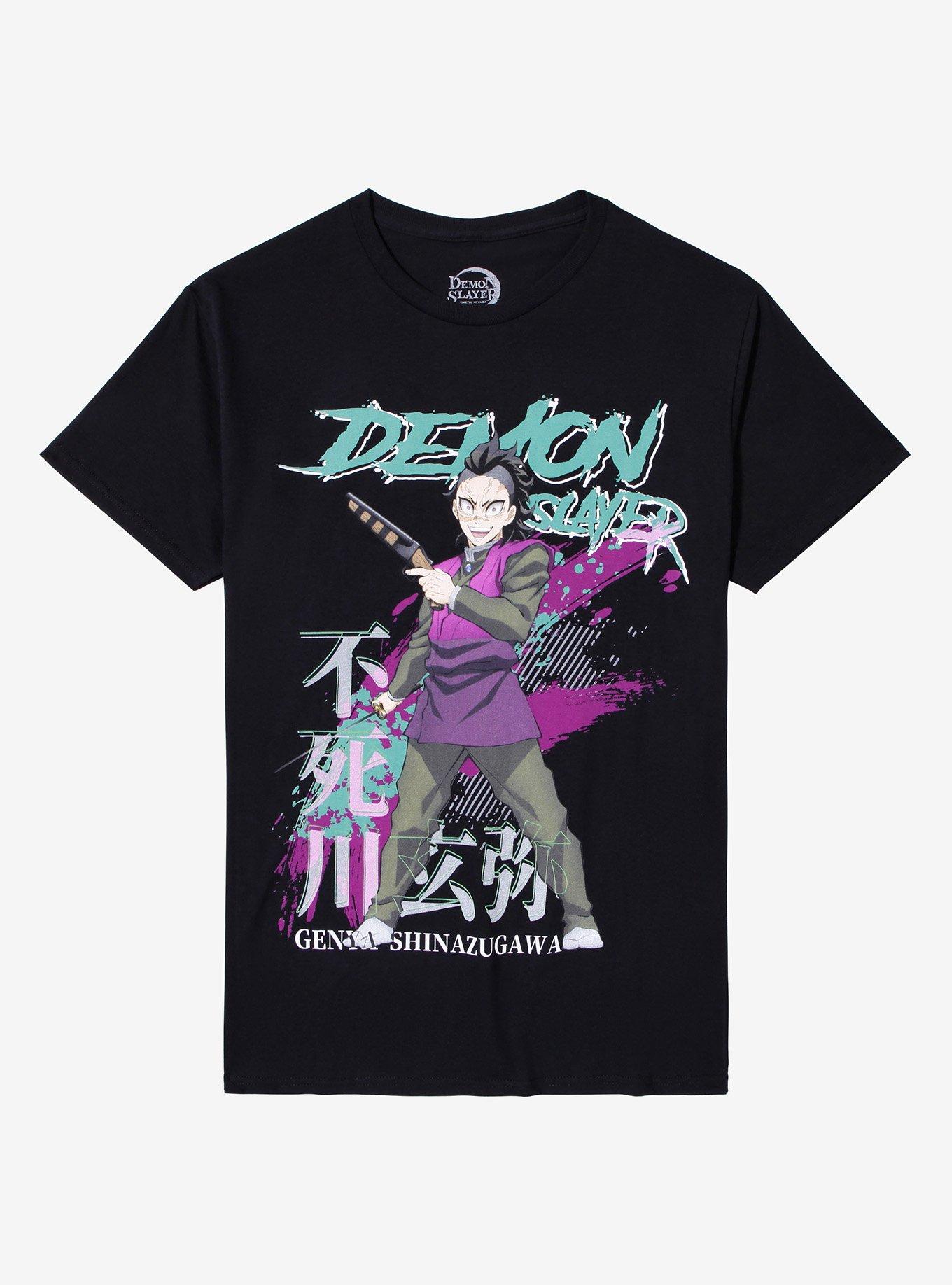 Demon Slayer: Kimetsu No Yaiba Genya Splatter T-Shirt, , hi-res