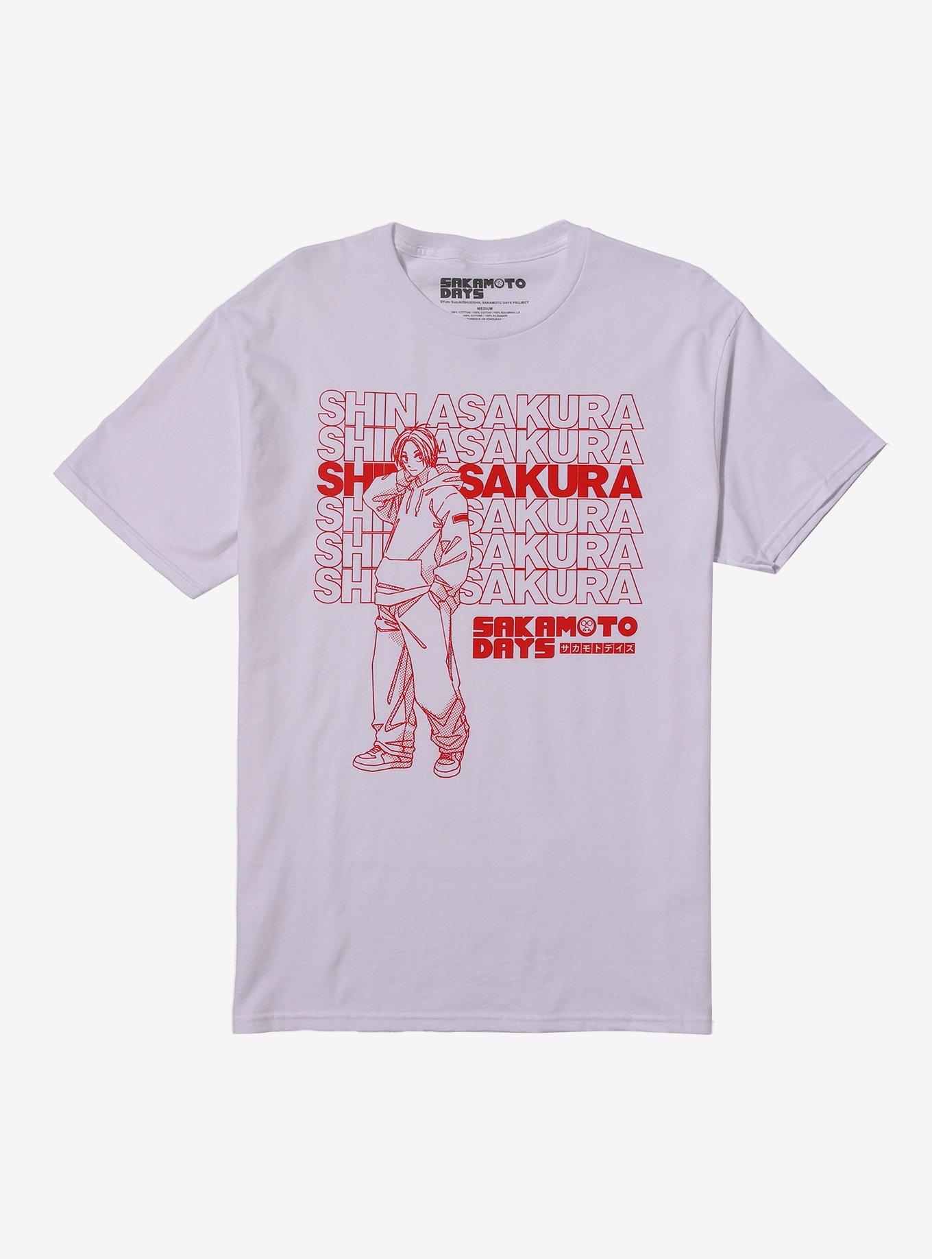 Sakamoto Days Shin Asakura T-Shirt, MULTI, hi-res
