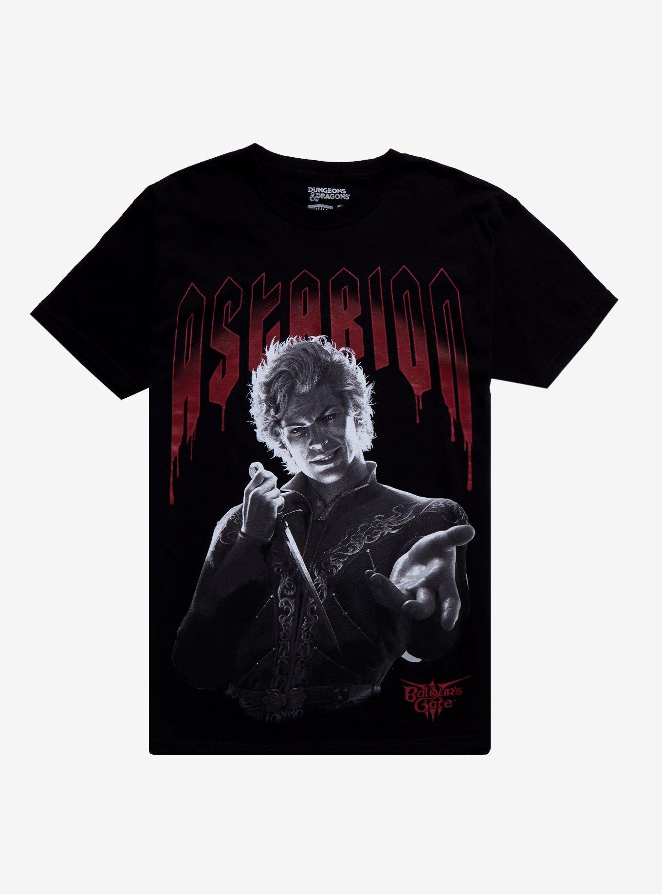 Baldur's Gate Astarion Portrait T-Shirt 