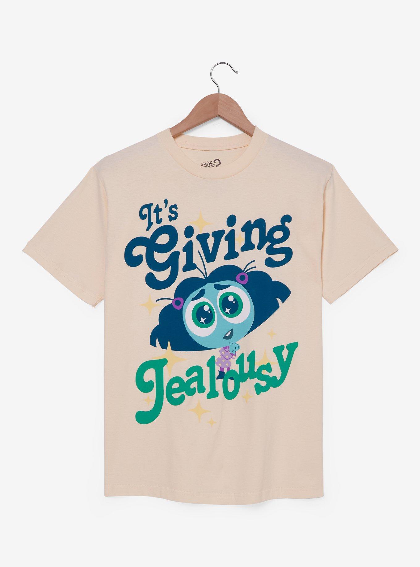 Disney Pixar Inside Out Envy It's Giving Jealousy T-Shirt — BoxLunch  Exclusive