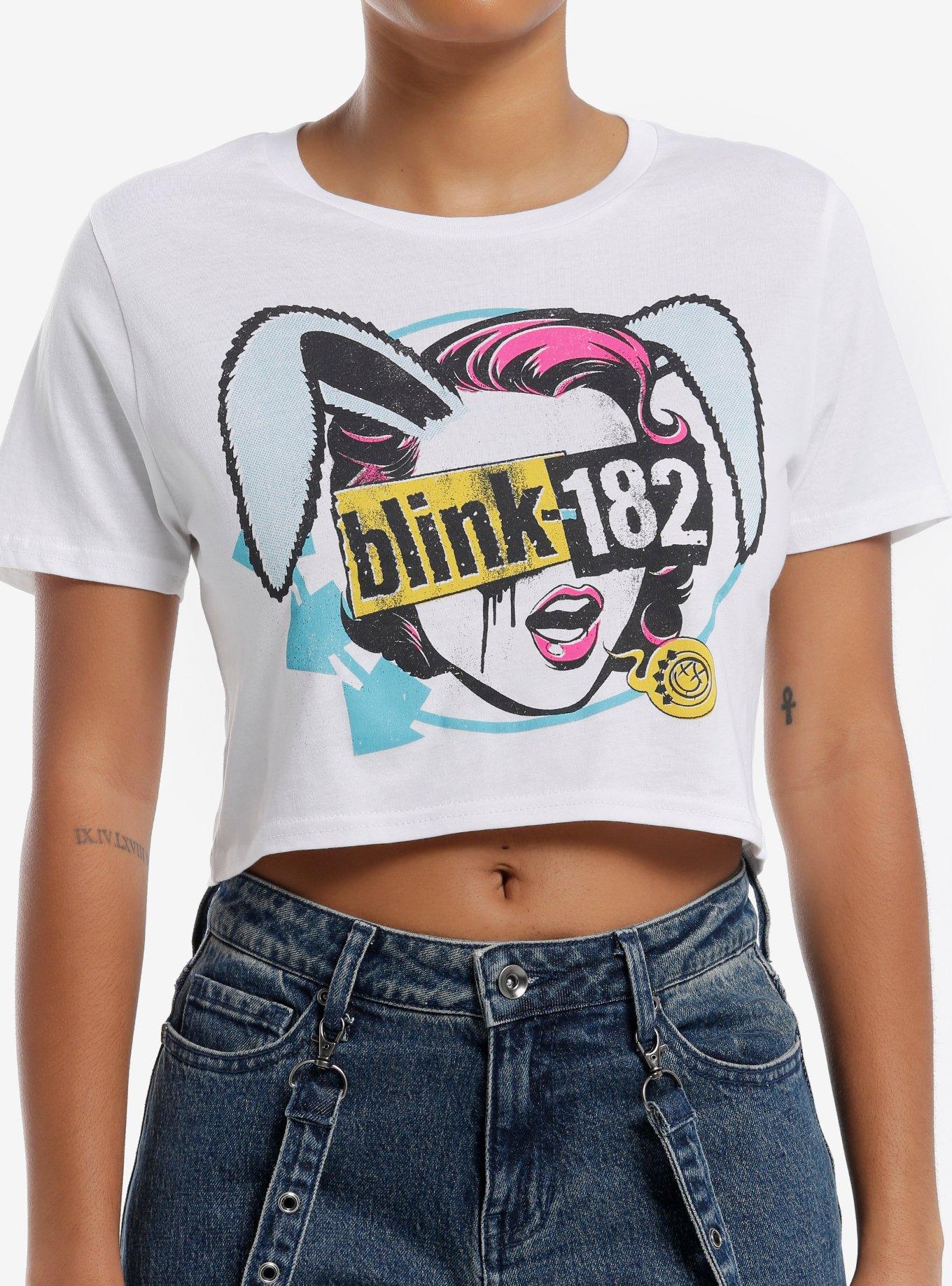 Bink-182 Girl Bunny Logo Girls Baby T-Shirt, BRIGHT WHITE, hi-res