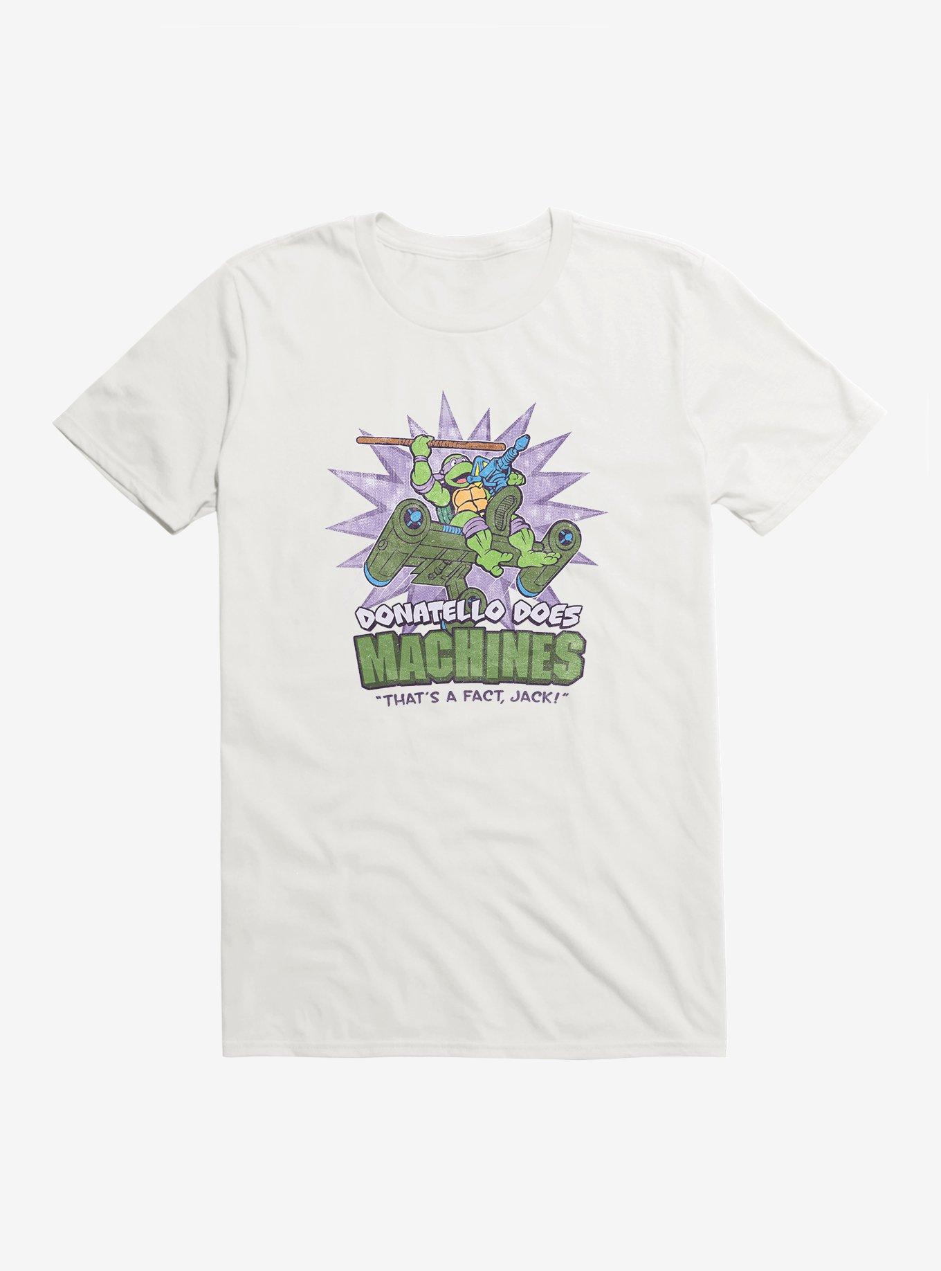 Teenage Mutant Ninja Turtles Donatello Does Machines Blue T-Shirt