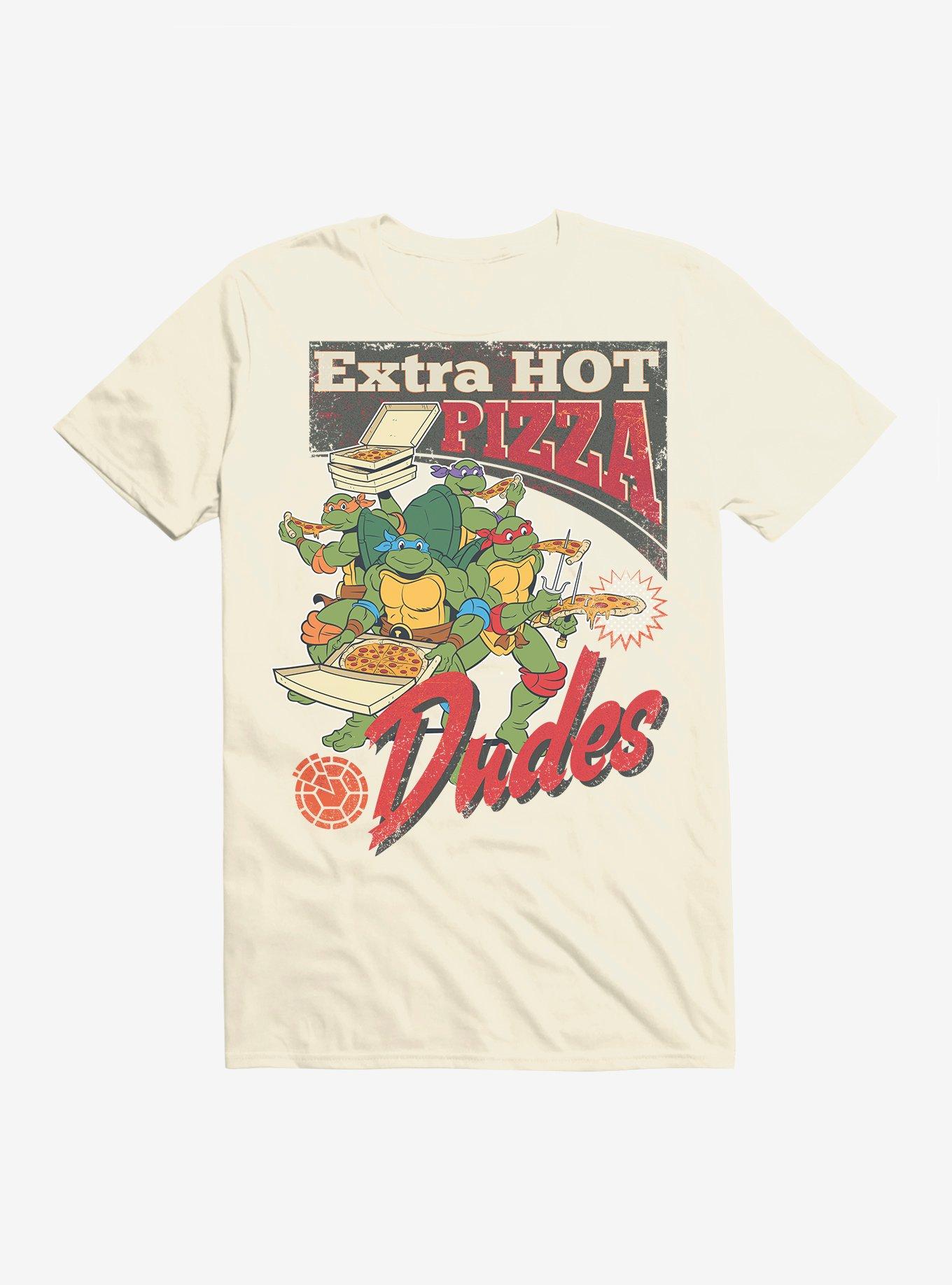 Teenage Mutant Ninja Turtles Extra Hot Pizza T-Shirt, NATURAL, hi-res