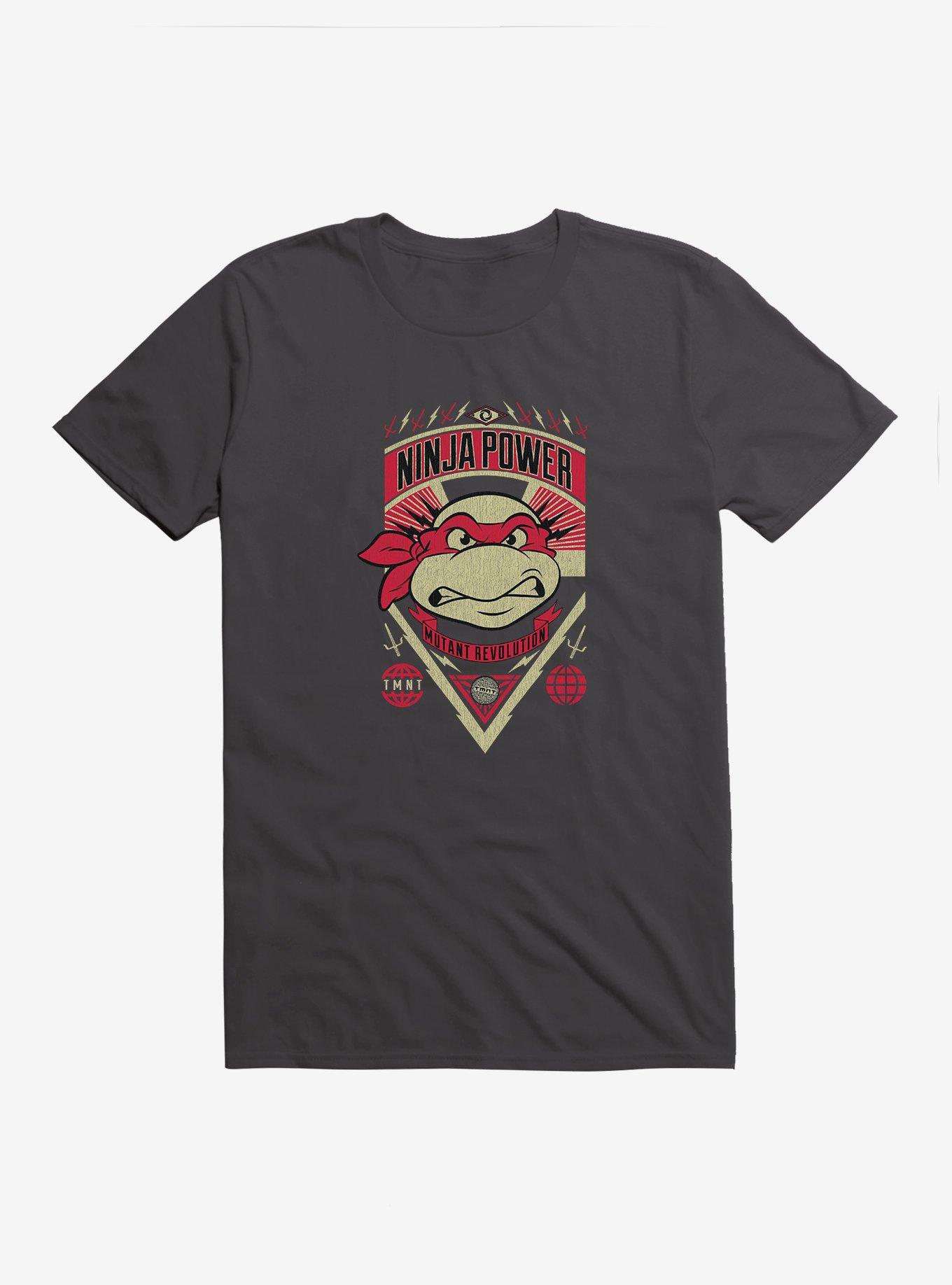 Teenage Mutant Ninja Turtles Raphael Ninja Power Mutant Revolution T-Shirt, HEAVY METAL, hi-res