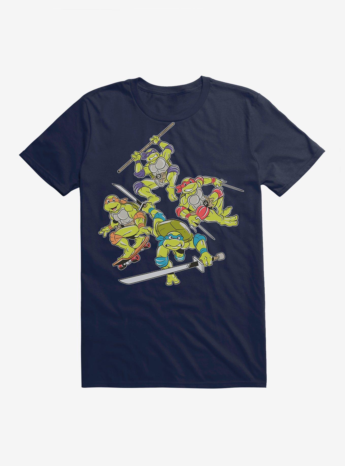 Teenage Mutant Ninja Turtles Combat Mode T-Shirt, MIDNIGHT NAVY, hi-res