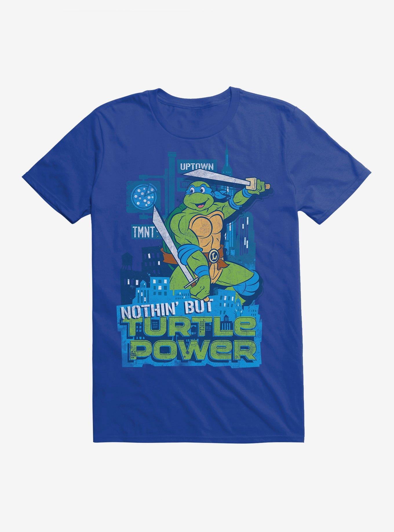 Teenage Mutant Ninja Turtles Leonardo Nothin' But Turtle Power T-Shirt