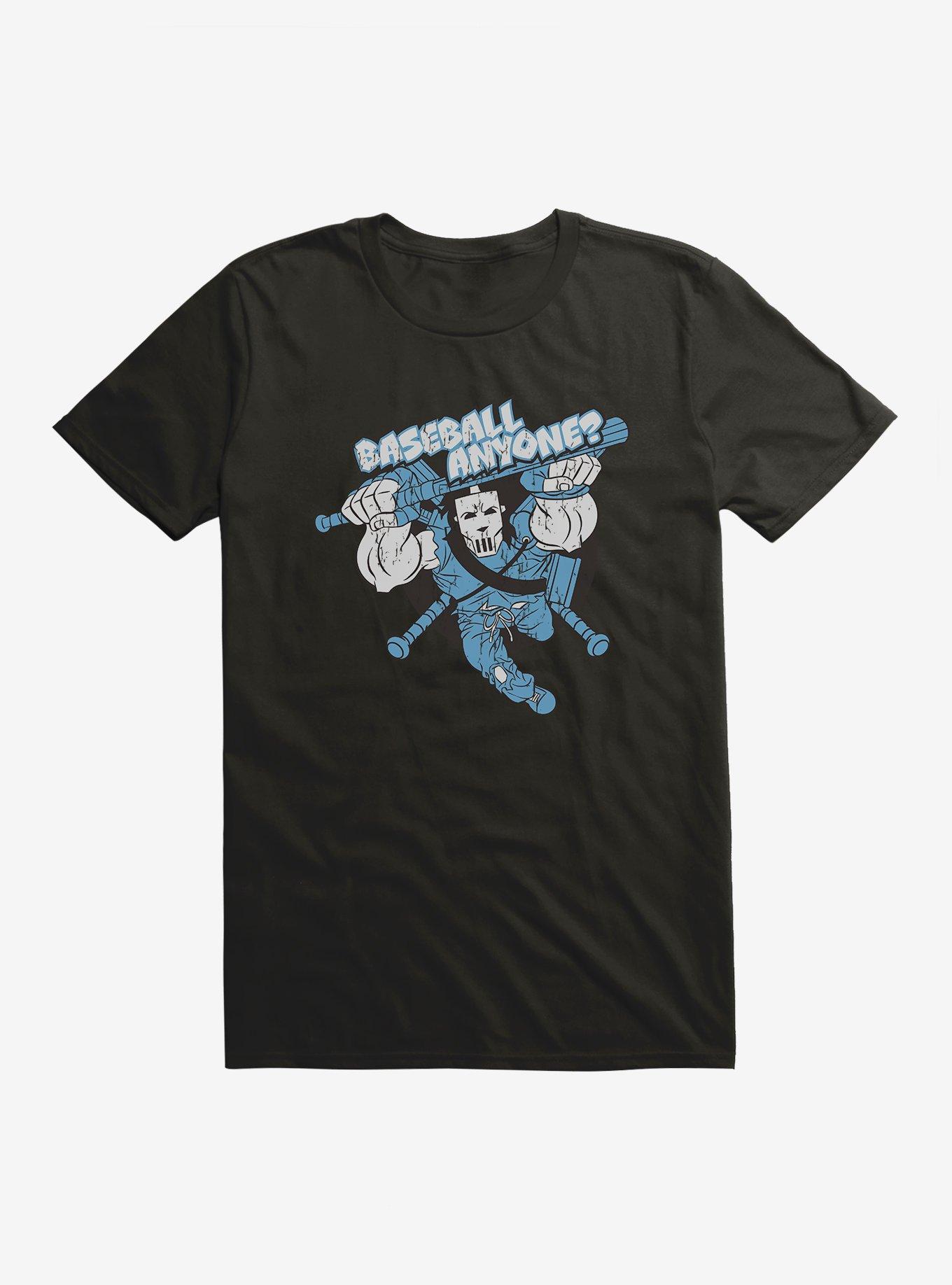 Teenage Mutant Ninja Turtles Baseball Anyone T-Shirt - BLACK