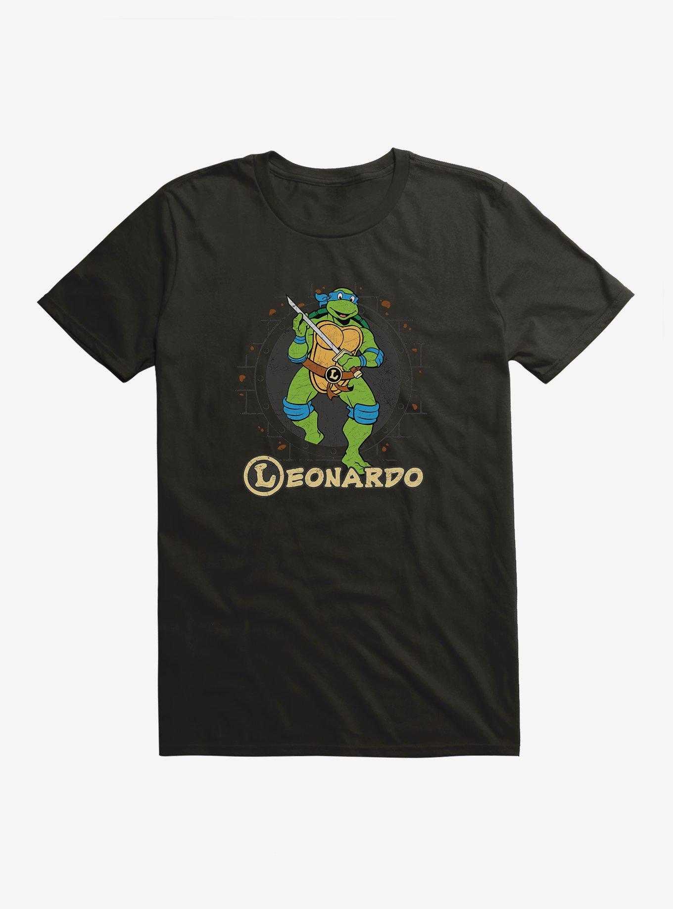 Teenage Mutant Ninja Turtles Leonardo Out The Sewer T-Shirt, BLACK, hi-res