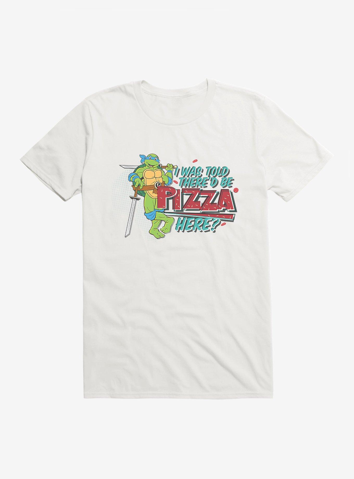 Teenage Mutant Ninja Turtles Leonardo I Was Told There'd Be Pizza T-Shirt