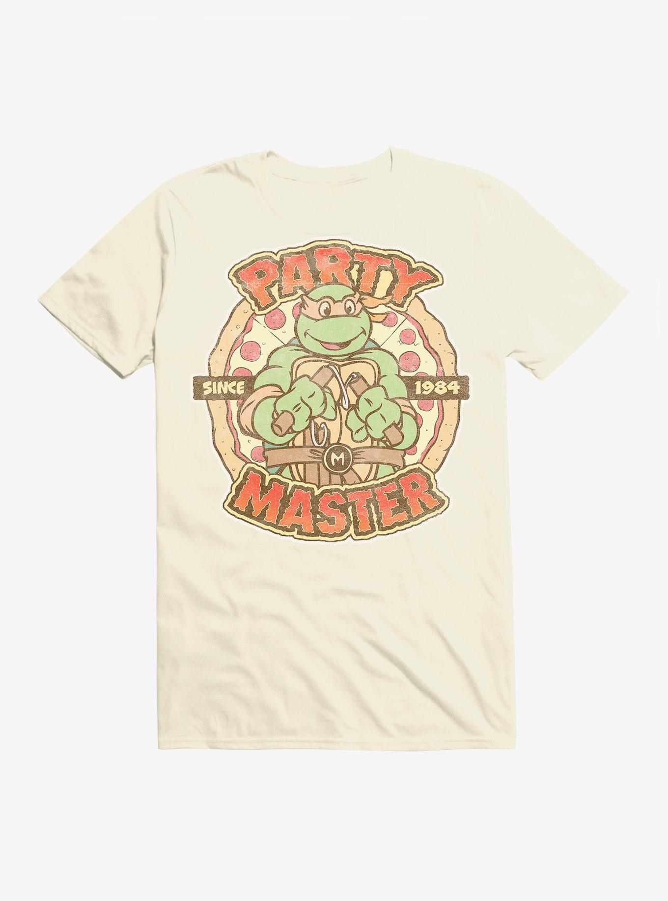 Teenage Mutant Ninja Turtles Pizza Party Master T-Shirt