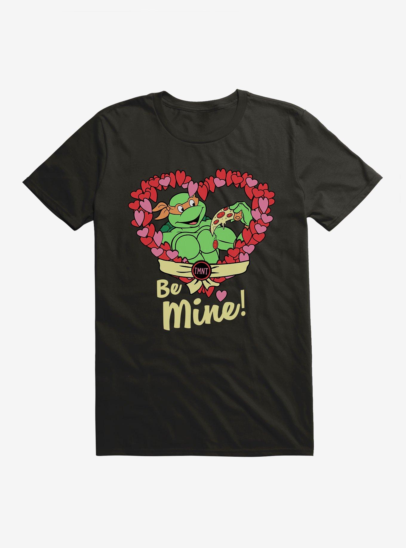 Teenage Mutant Ninja Turtles Be Mine Pizza T-Shirt, , hi-res