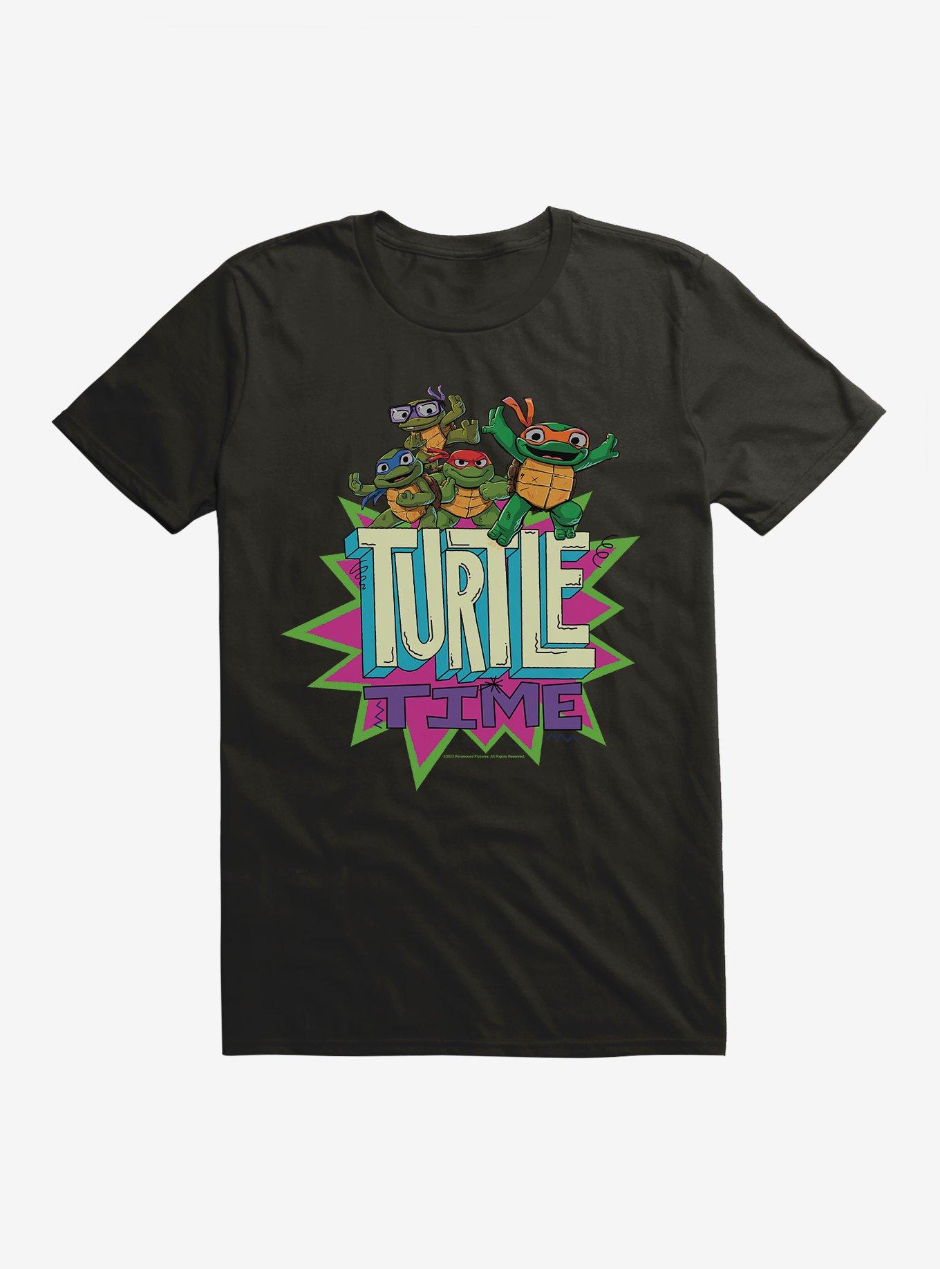 Teenage Mutant Ninja Turtles: Mutant Mayhem Turtle Time T-Shirt, BLACK, hi-res