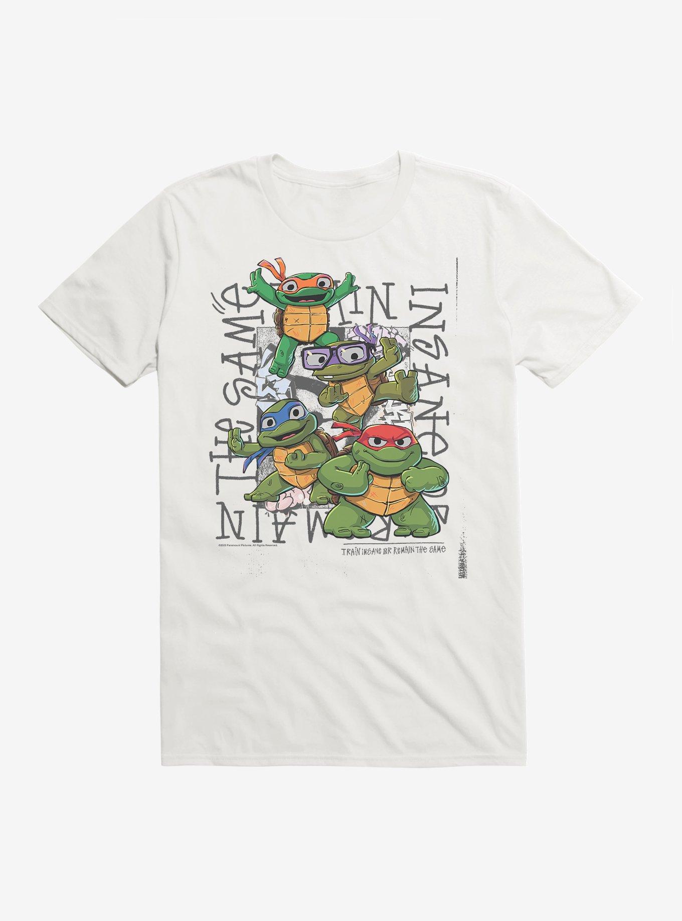 Teenage Mutant Ninja Turtles: Mutant Mayhem Train Insane Or Remain The Same T-Shirt, , hi-res