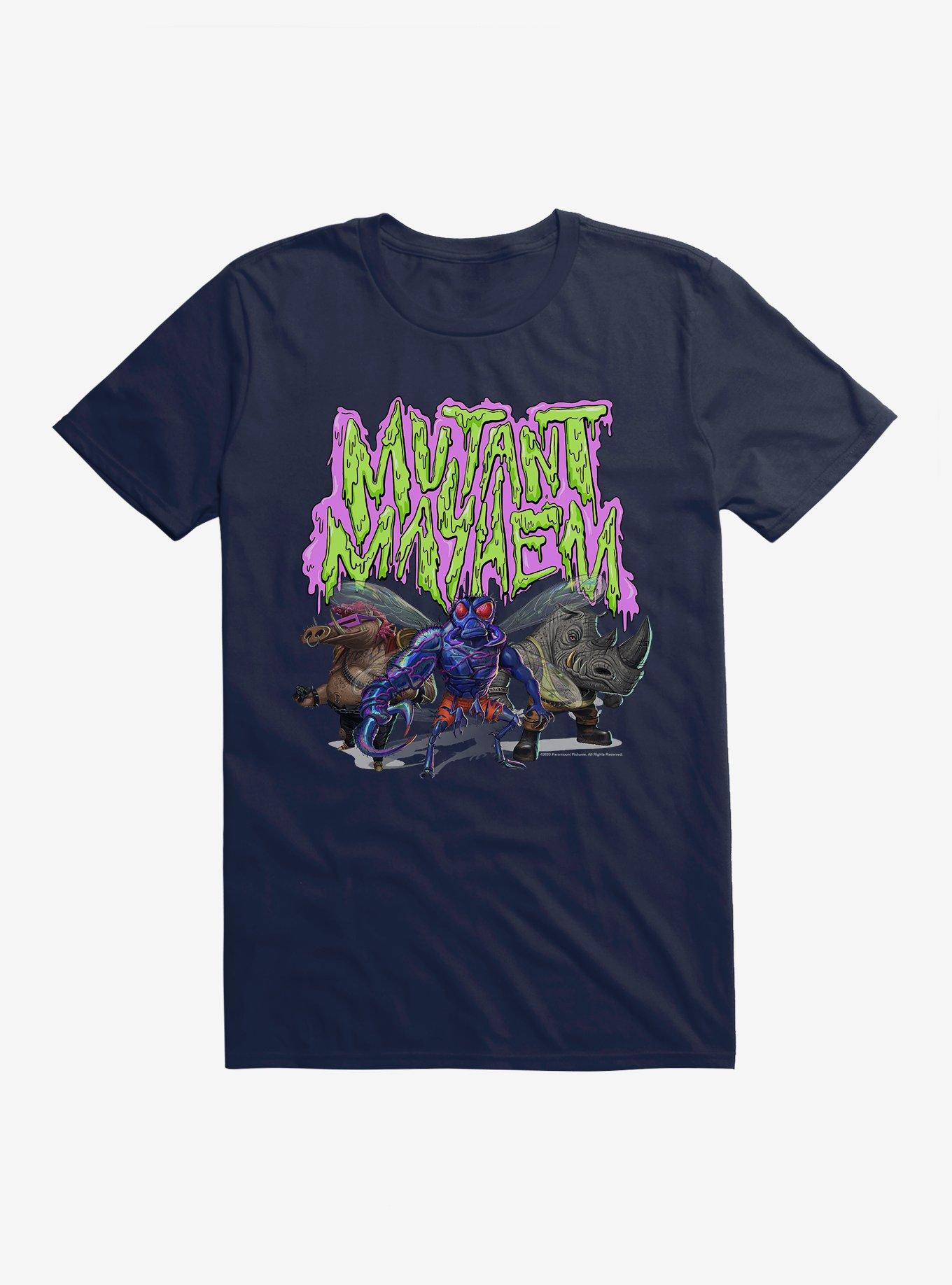 Teenage Mutant Ninja Turtles: Mutant Mayhem Villains Slime Logo T-Shirt, , hi-res