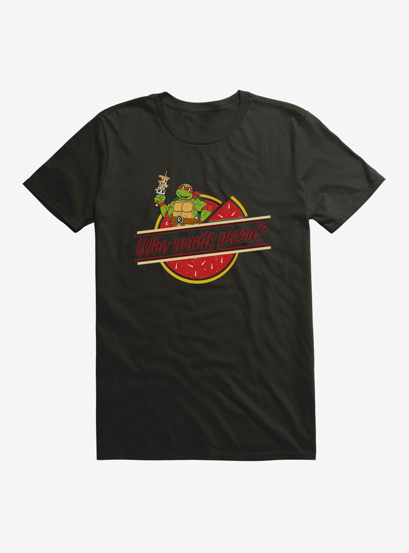 Teenage Mutant Ninja Turtles Pizza Time T-Shirt, BLACK, hi-res