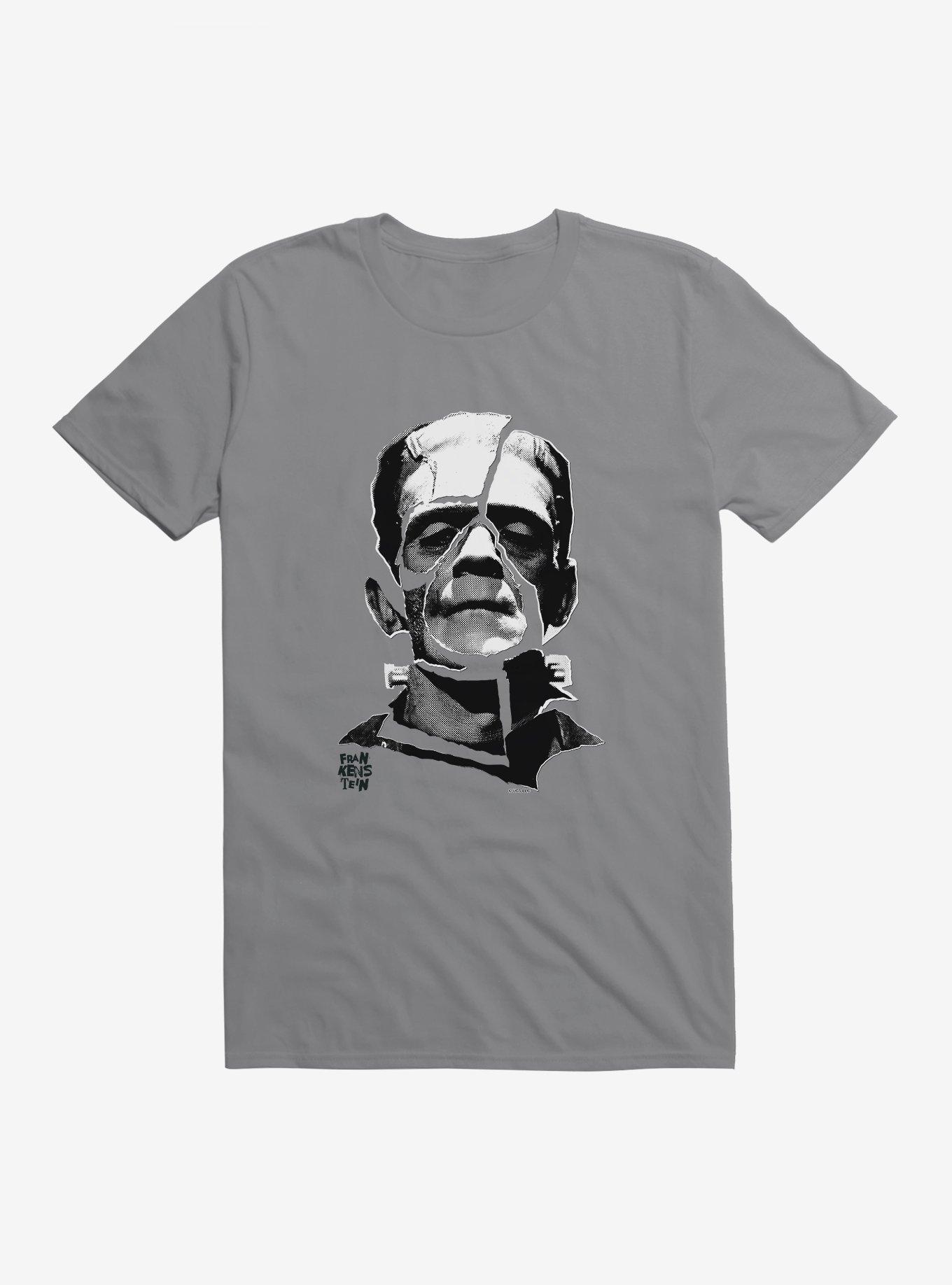 Universal Monsters Frankenstein Face Tear T-Shirt, , hi-res