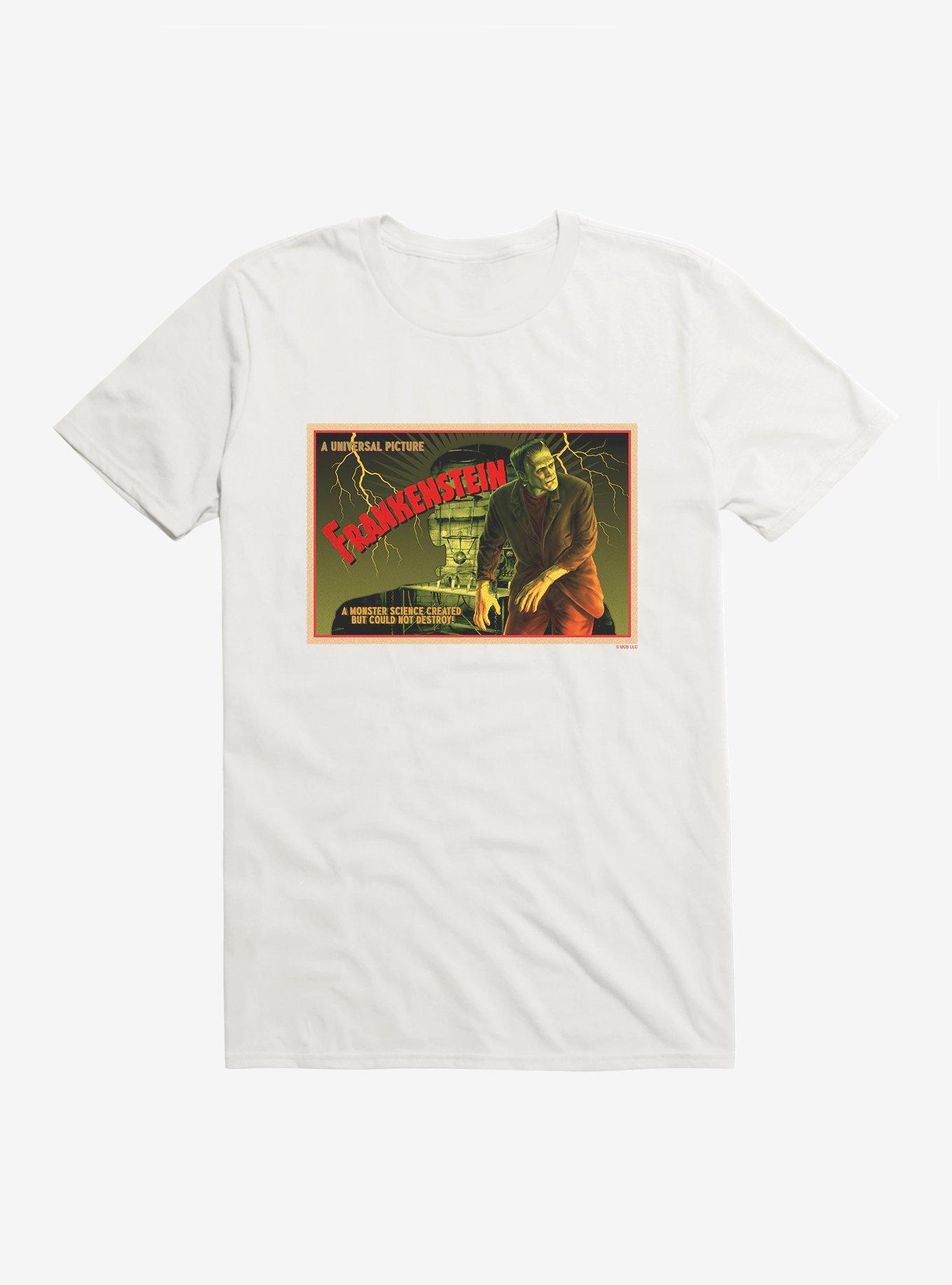 Universal Monsters Frankenstein Vintage Science T-Shirt