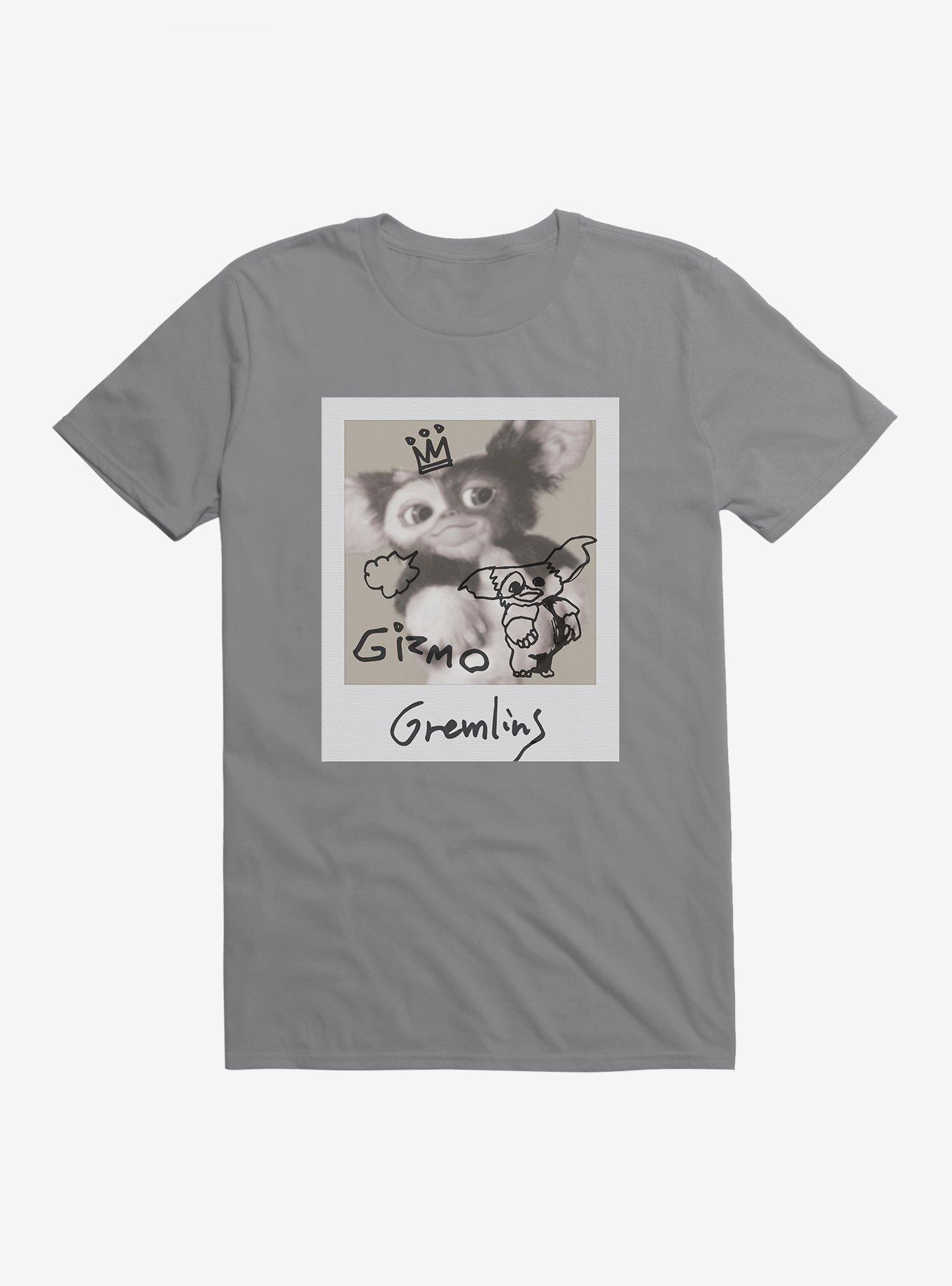 Gremlins Gizmo Black And White Polaroid T-Shirt, , hi-res