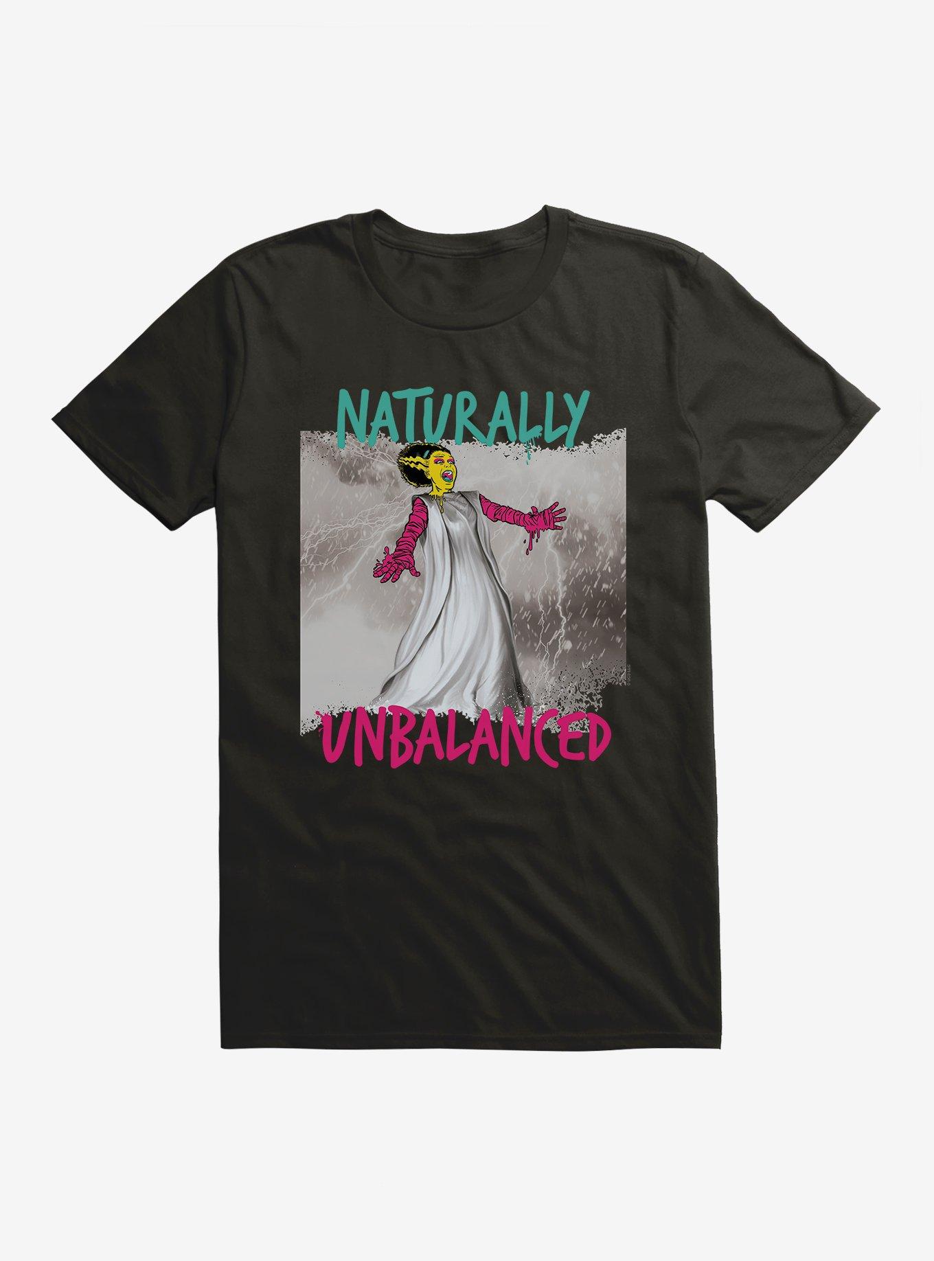 Universal Monsters Bride Of Frankenstein Naturally Unbalanced T-Shirt, , hi-res