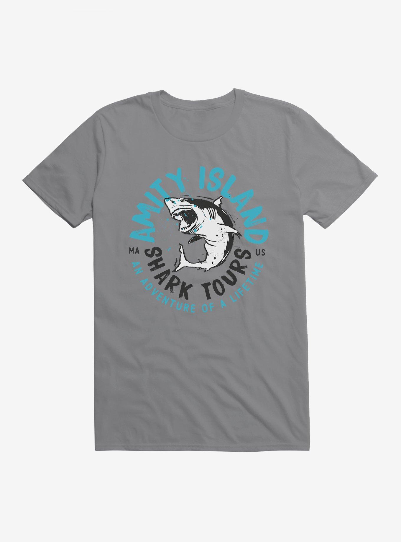 Jaws Amity Island Shark Tours T-Shirt, , hi-res