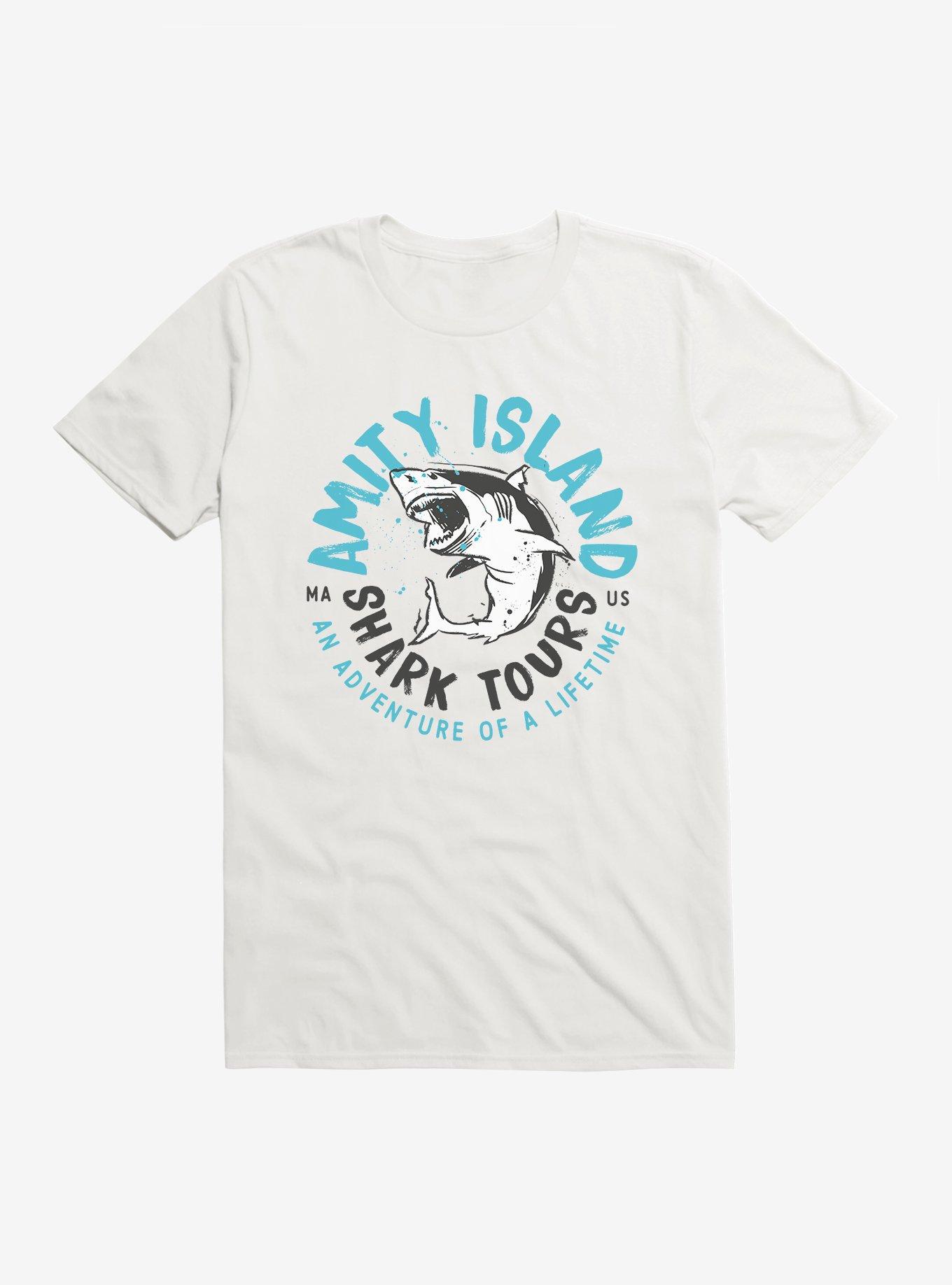 Jaws Amity Island Shark Tours T-Shirt