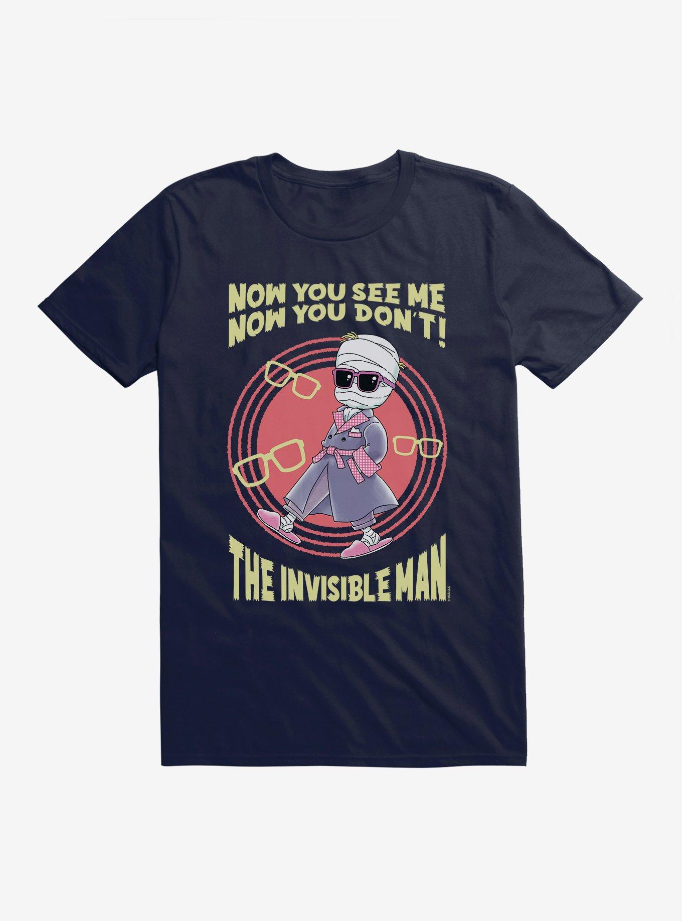 Universal Anime Monsters Invisible Man T-Shirt, , hi-res