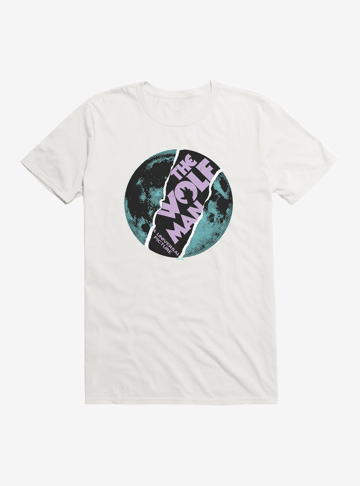 The Wolf Man Moon Script T-Shirt, , hi-res