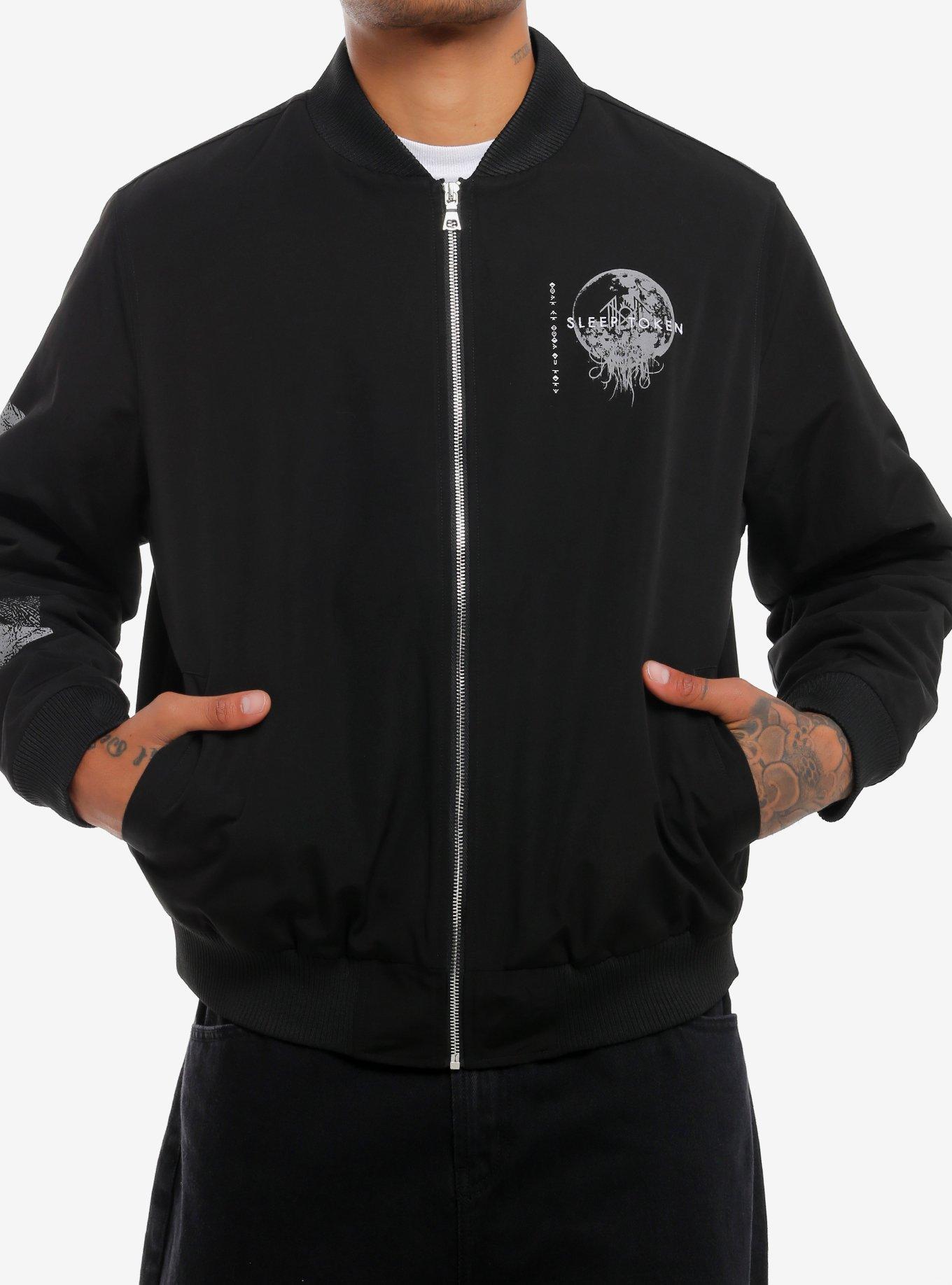 Sleep Token Logo Eyes Bomber Jacket | Hot Topic