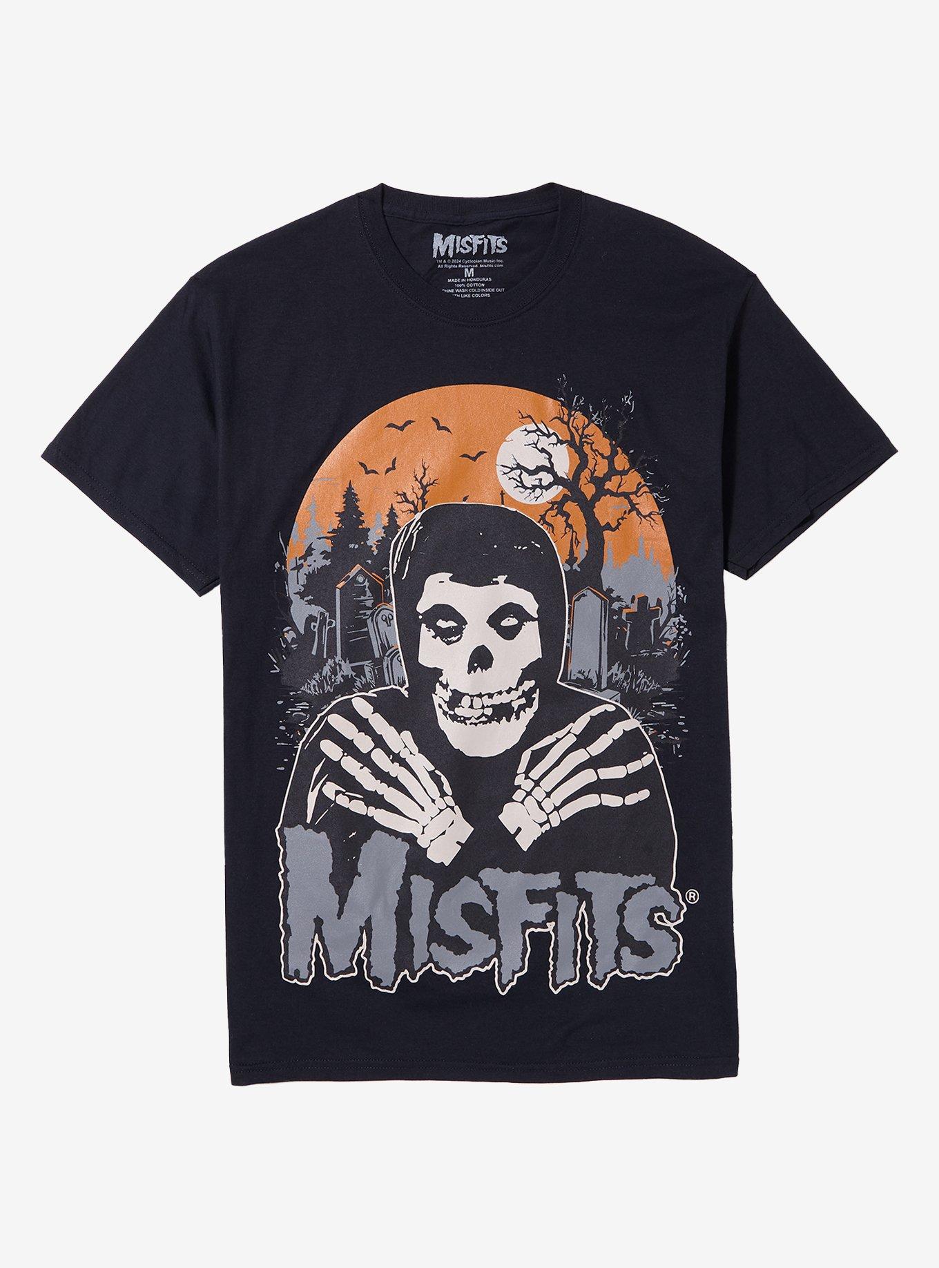 Misfits Crimson Ghost Graveyard T-Shirt | Hot Topic