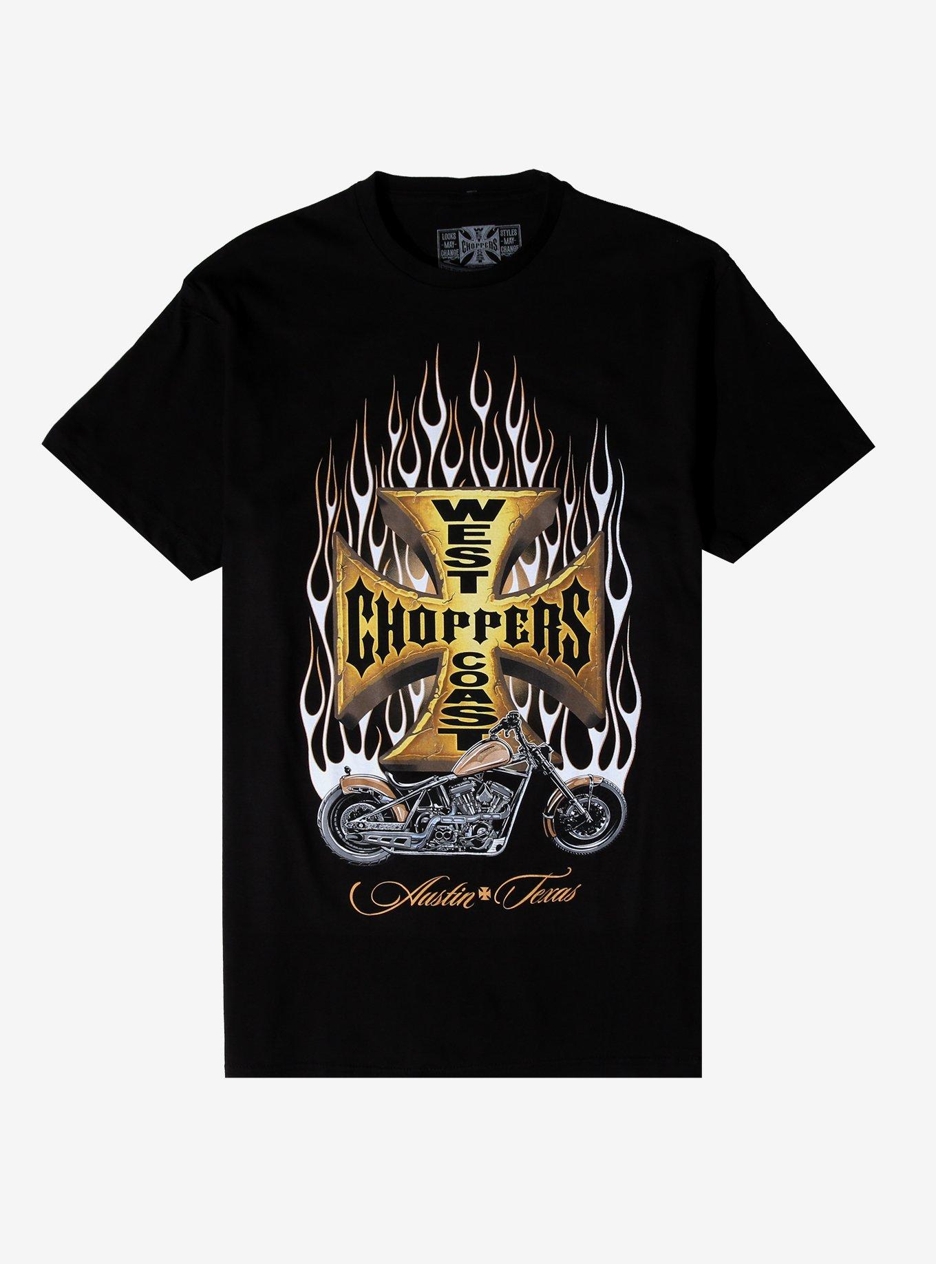 West Coast Choppers Motorcycle T-Shirt, , hi-res