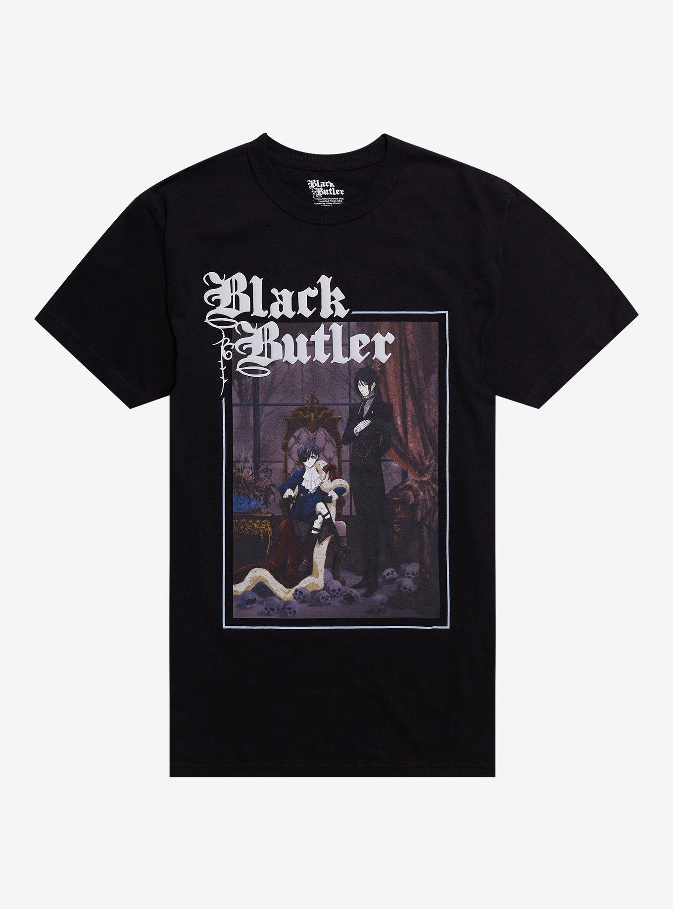 Black Butler Portrait Poster T-Shirt, , hi-res