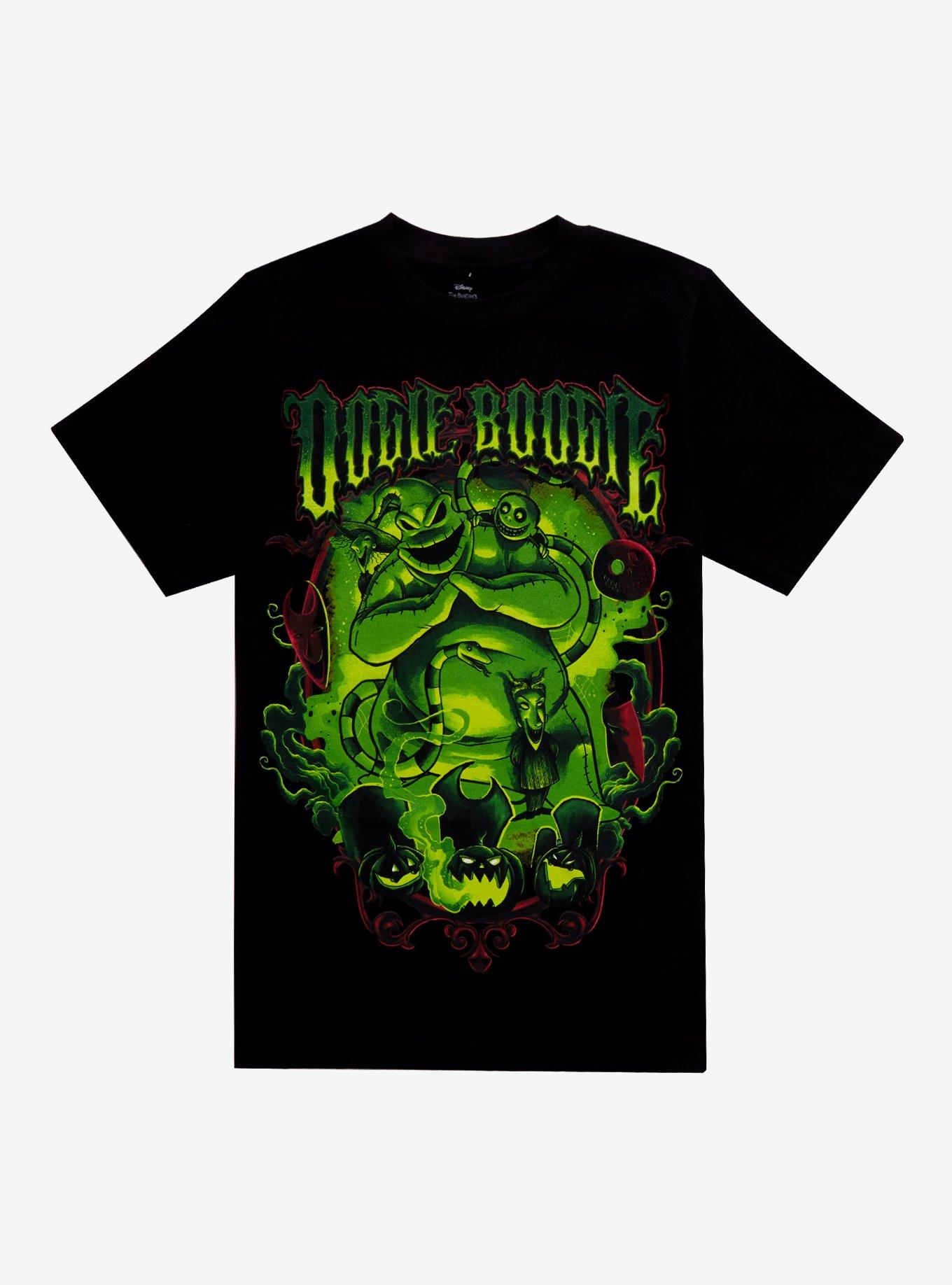 The Nightmare Before Christmas Oogie Boogie Boxy Fit T-Shirt, BLACK, hi-res