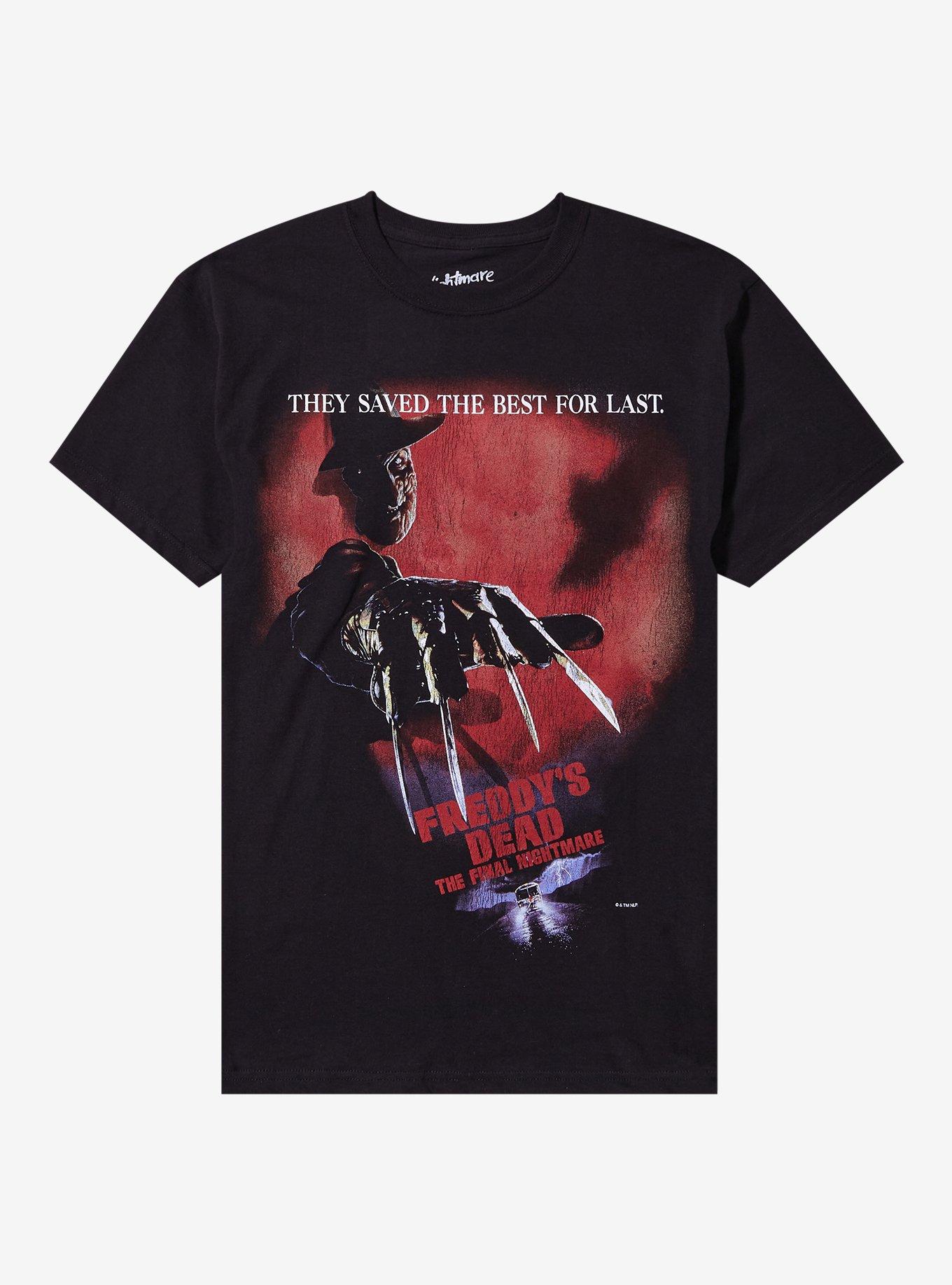 A Nightmare On Elm Street Freddy's Dead: The Final Nightmare Poster T-Shirt, , hi-res