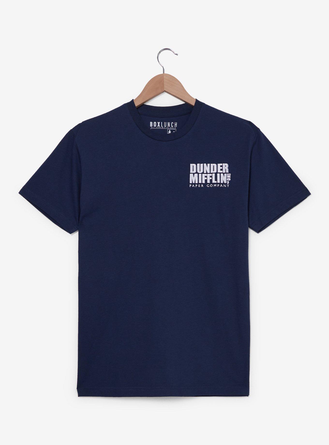 The Office Dunder Mifflin Embroidered T-Shirt - BoxLunch Exclusive