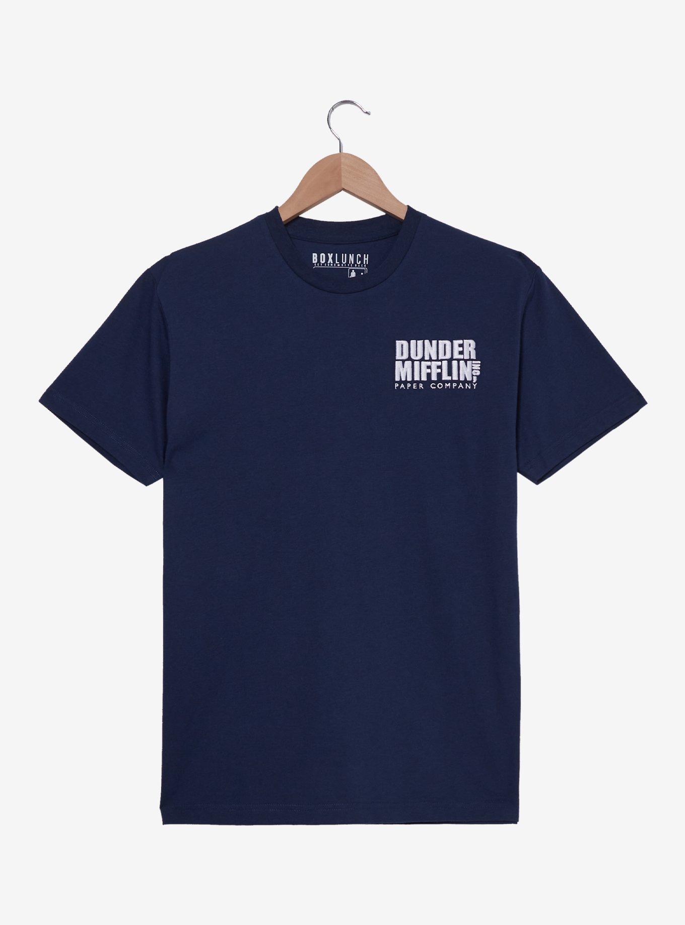 The Office Dunder Mifflin Embroidered T-Shirt - BoxLunch Exclusive, , hi-res